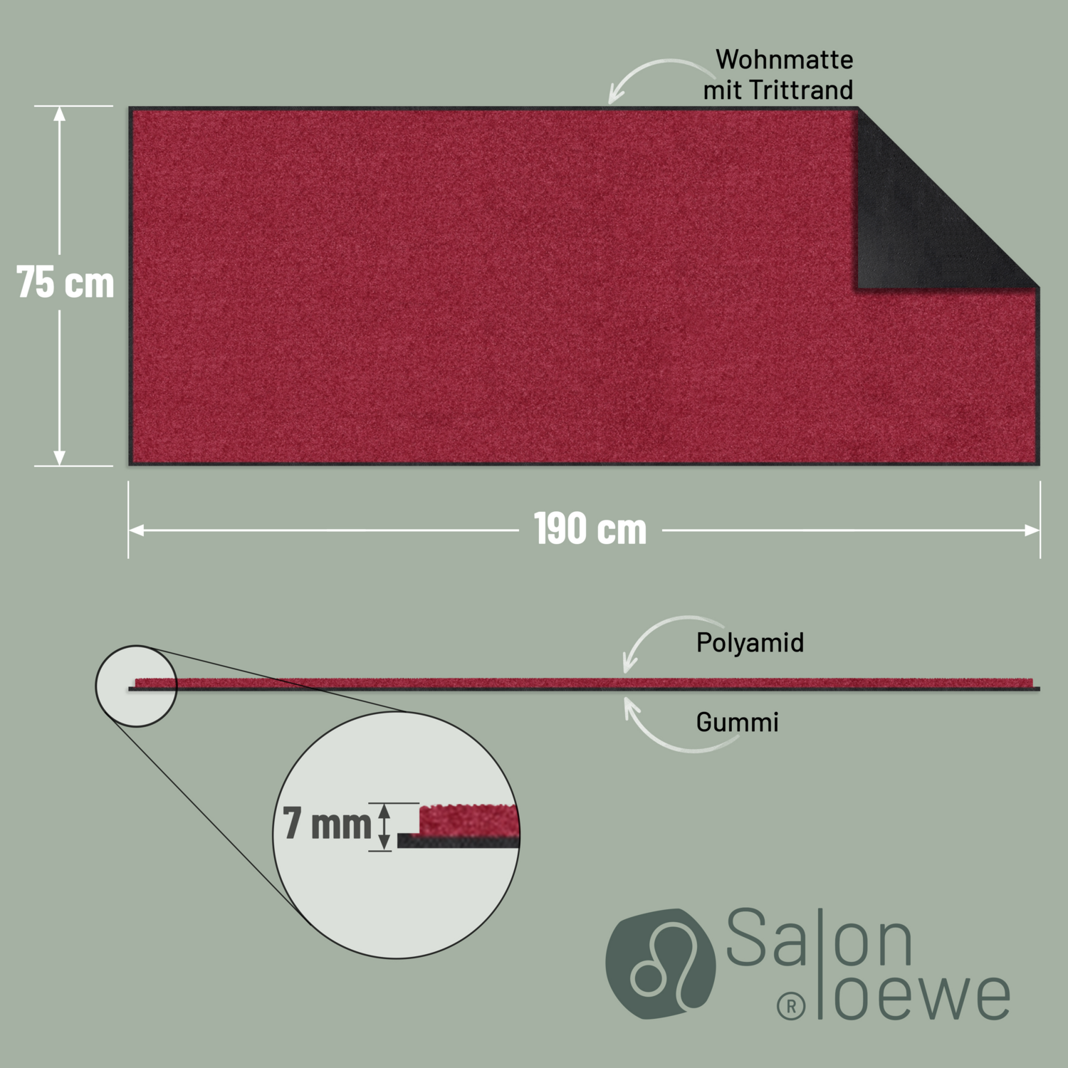 salonloewe-teppich-weinrot-75-x-190-cm image 4