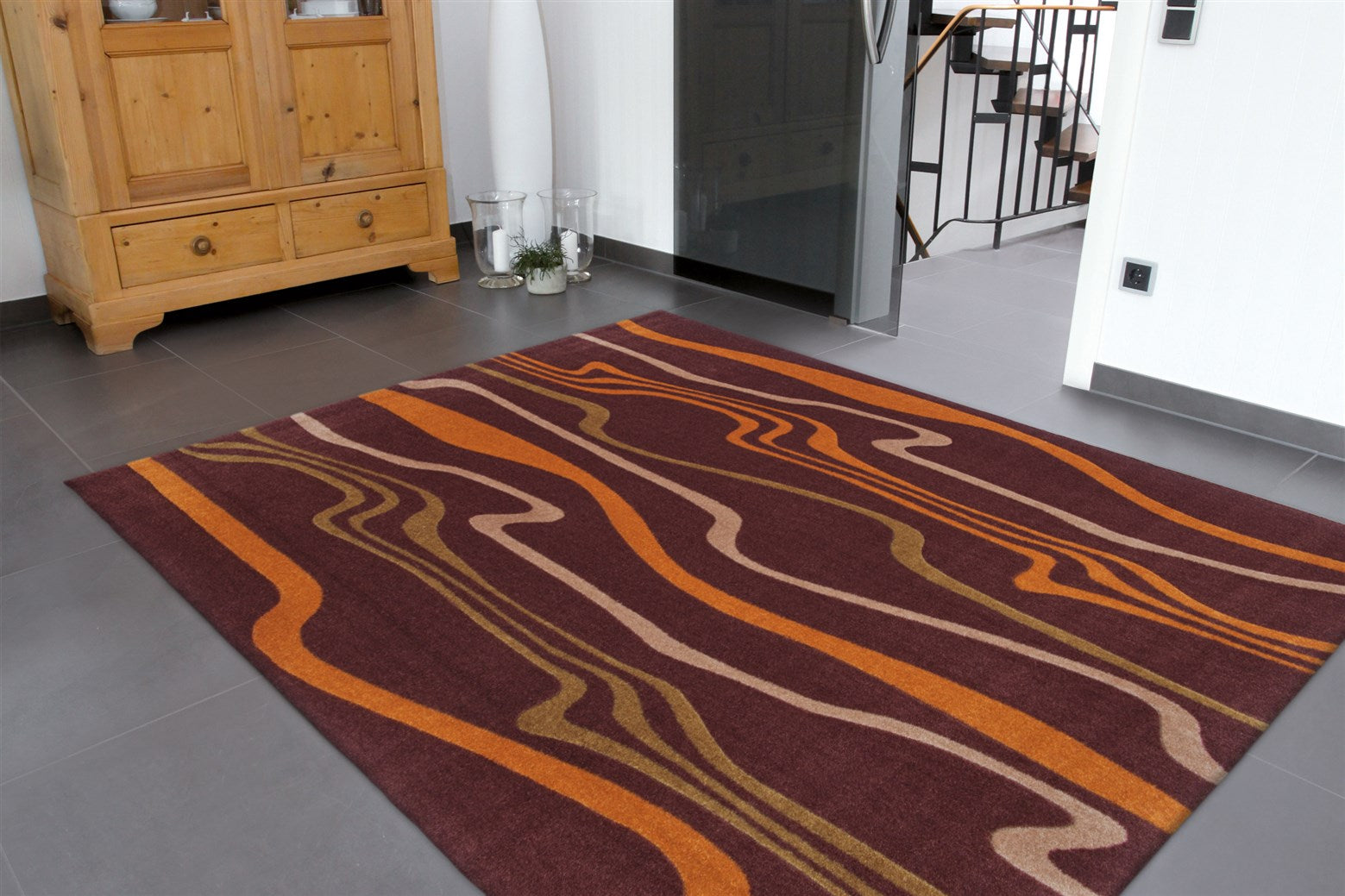 kayoom-style-42-nylon-teppich-flachflor-pflegeleicht-modernes-design-50-rabatt image 2