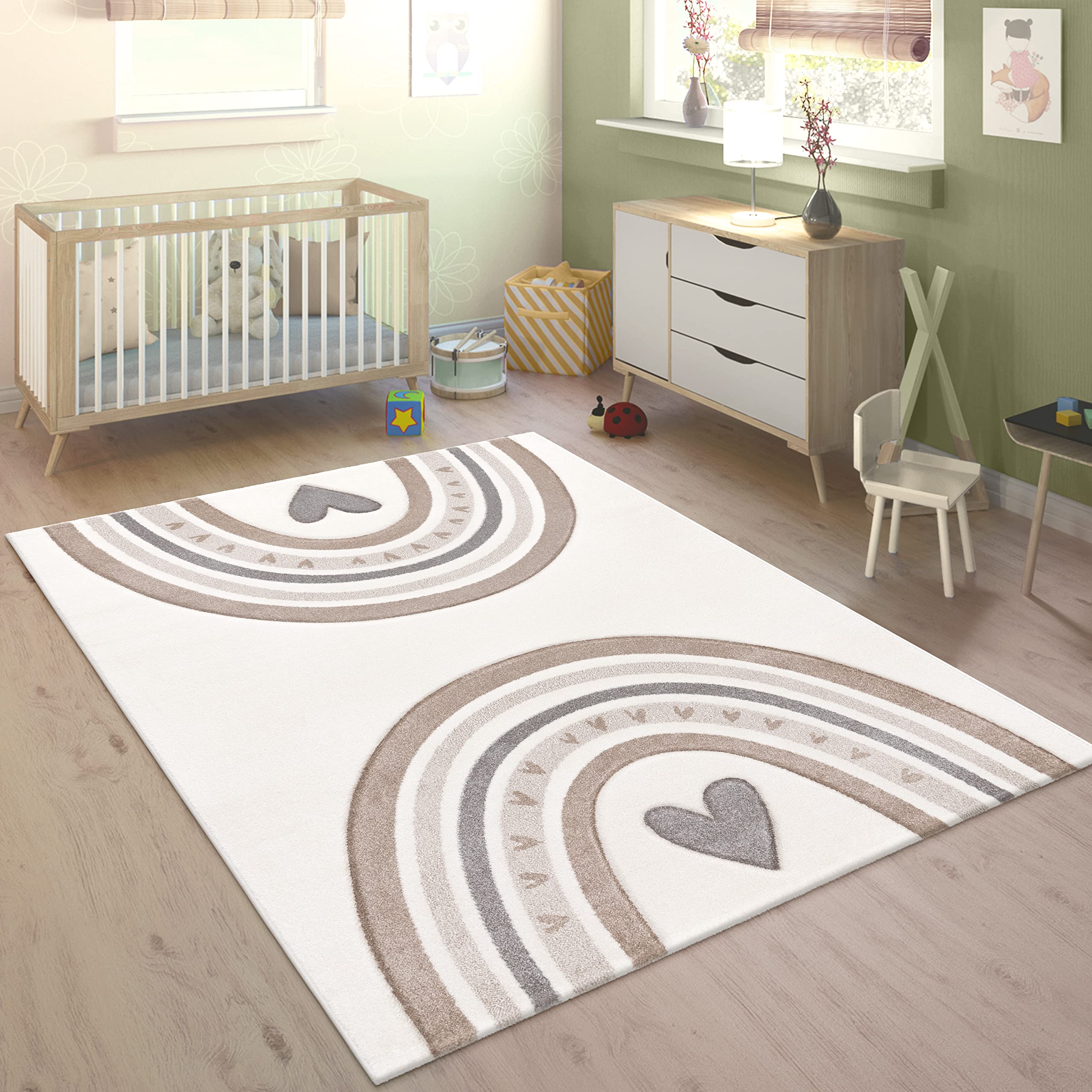 paco-home-kinderteppich-ela-pastell-3d-herz-regenbogen-80x150-cm image 8