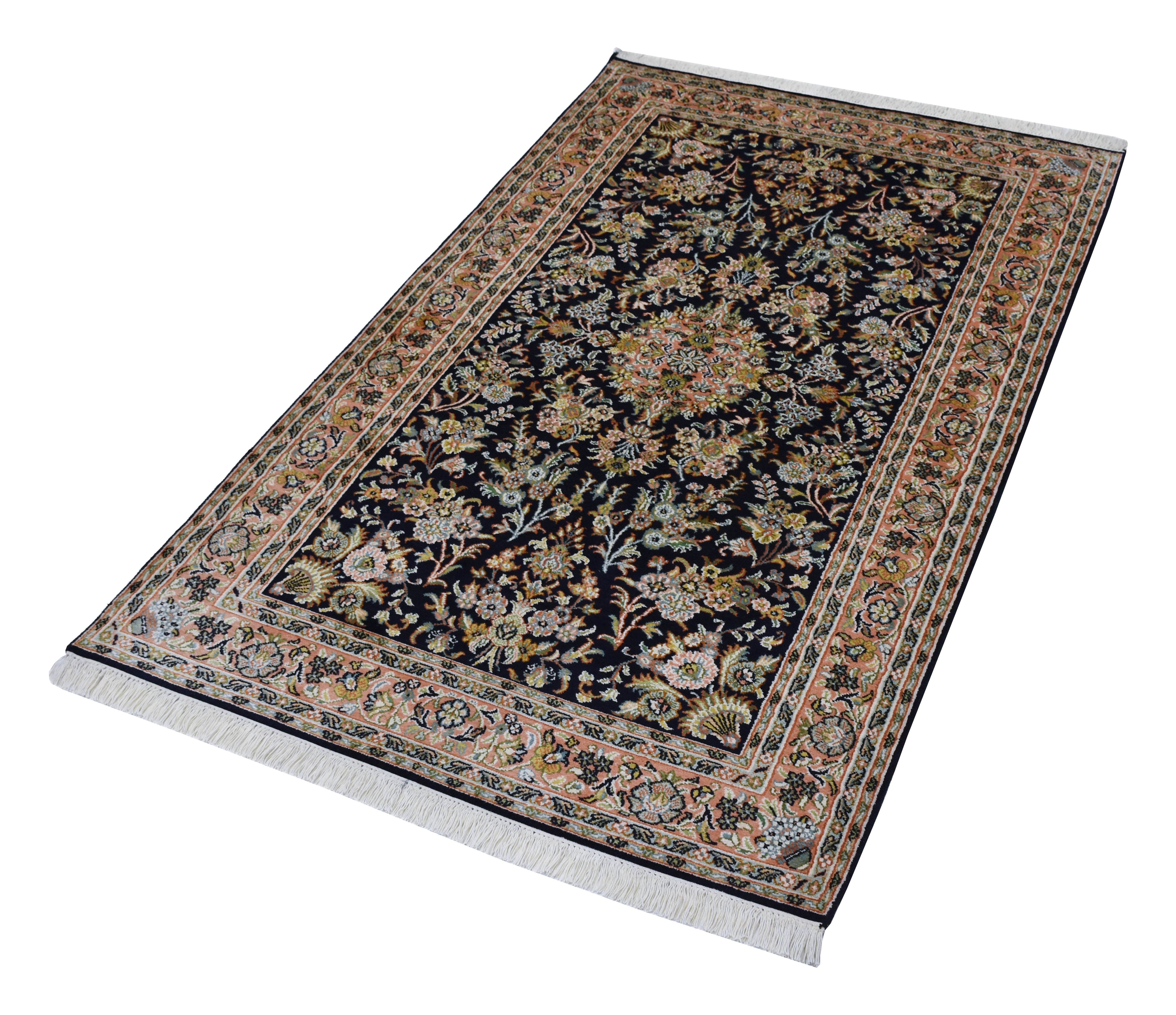 kayoom-kashan-3295-multi-handgewebter-orient-teppich-97-cm-x-157-cm image 2