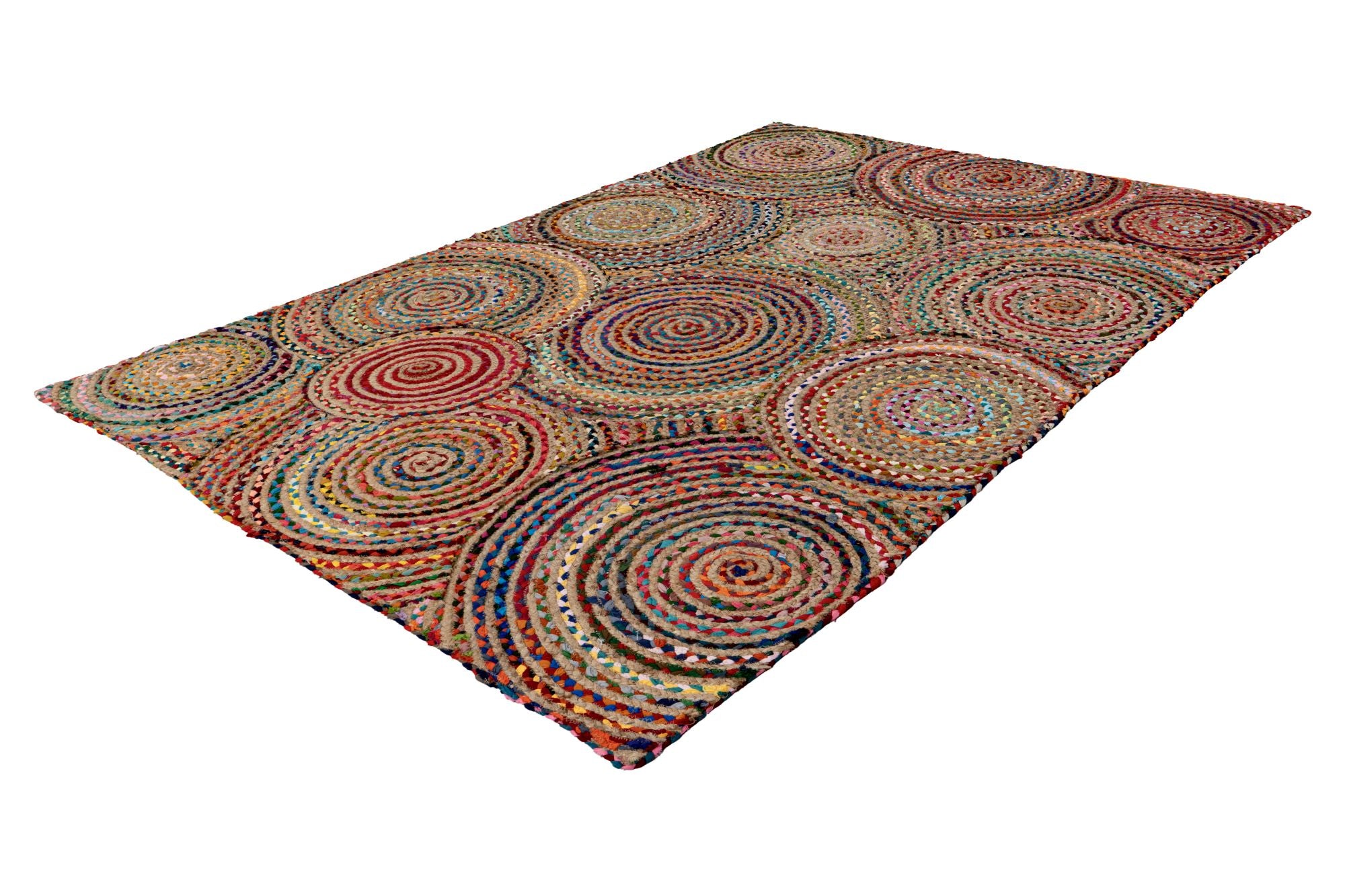 kayoom-tulum-356-teppich-handgeknotet-100-baumwolle-6-mm-kurzflor-2400-g-m image 2