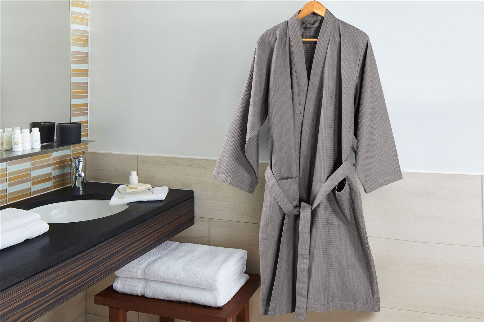kayoom-bademantel-carla-125-anthrazit-unisex image 2