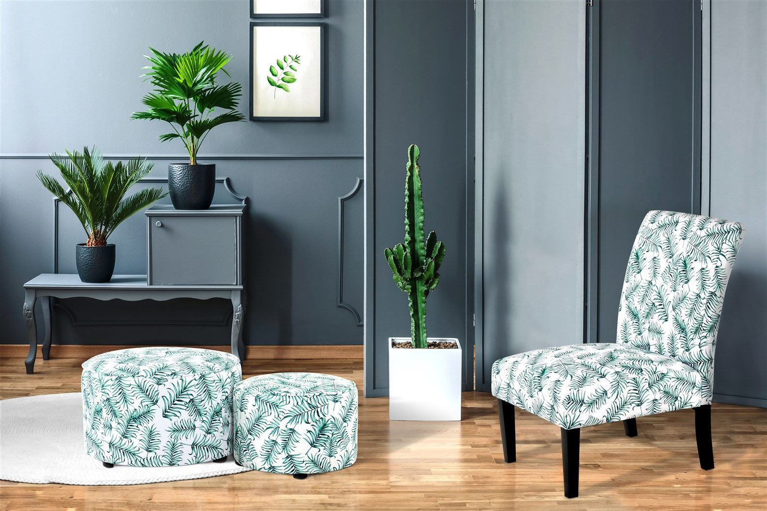 kayoom-stuhl-indira-110-gepolsterter-design-stuhl-mit-hoher-r-ckenlehne-verschie image 2