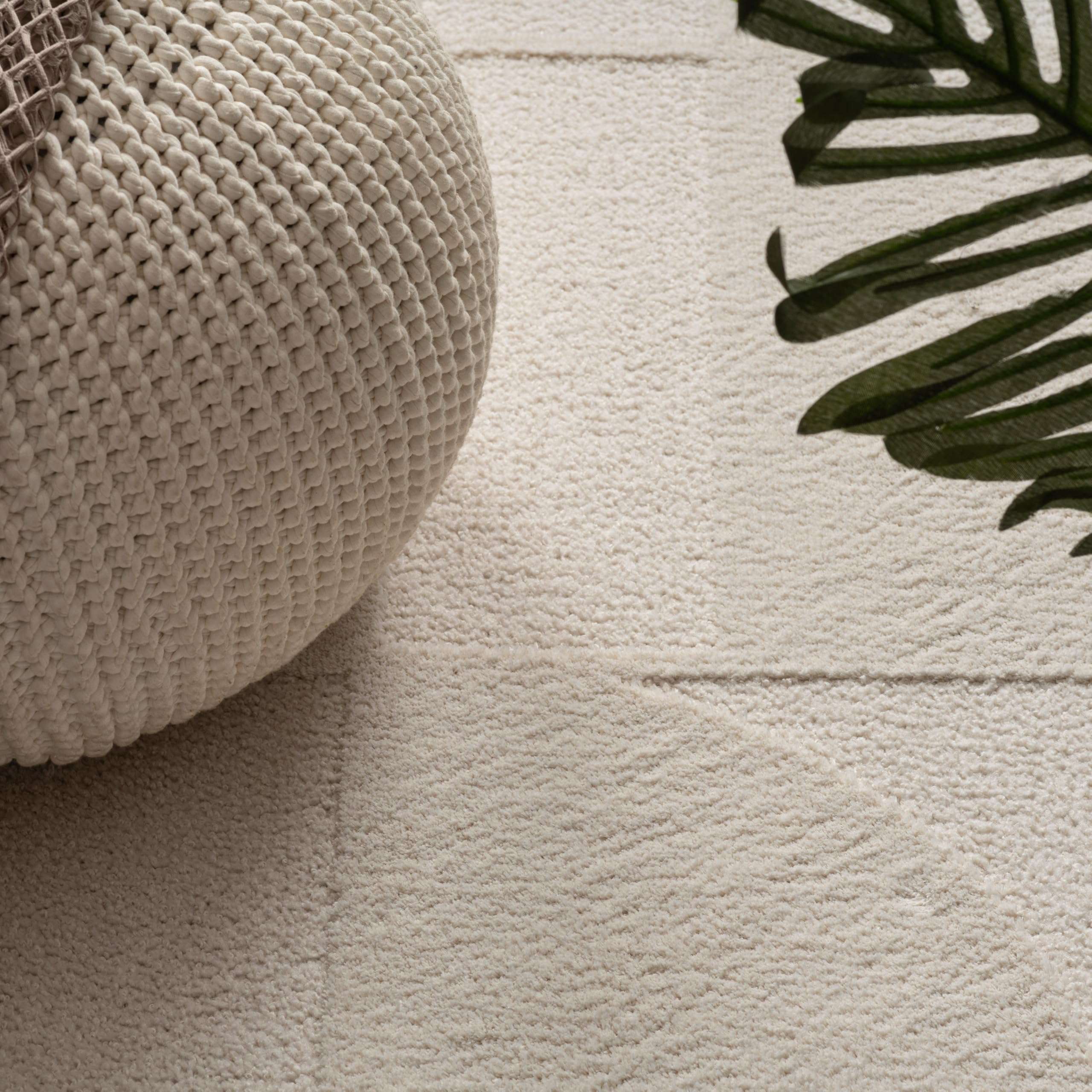 paco-home-metro-kurzflor-teppich-creme-80x150-cm-abstrakt-3d image 3