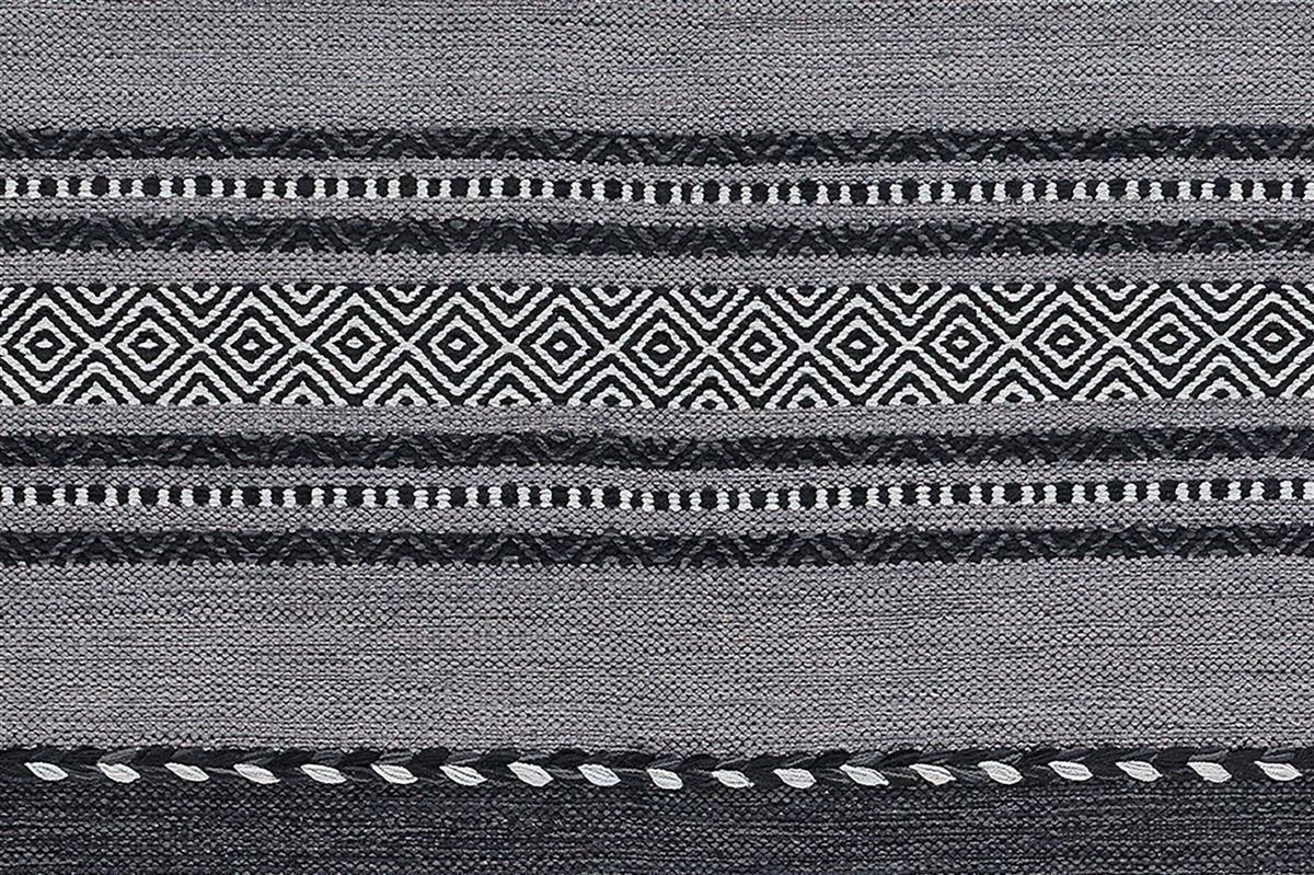 kayoom-navarro-2919-pflegeleichter-baumwollteppich-mit-streifenmuster-und-quaste image 3