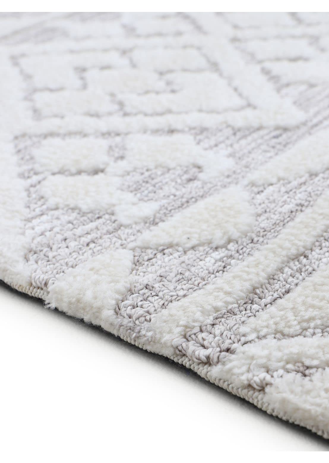 carpetfine-teppich-holly-weicher-teppich-creme-hellgrau-80x150-cm image 6