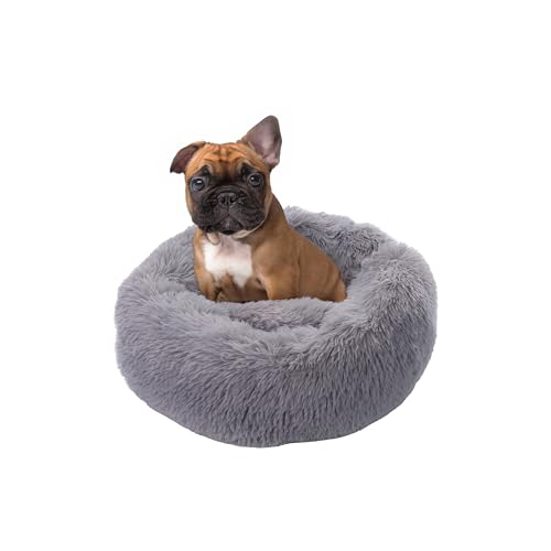 paco-home-pet-nest-donut-60-cm-grau-flauschiges-hundebett-waschbar image 7