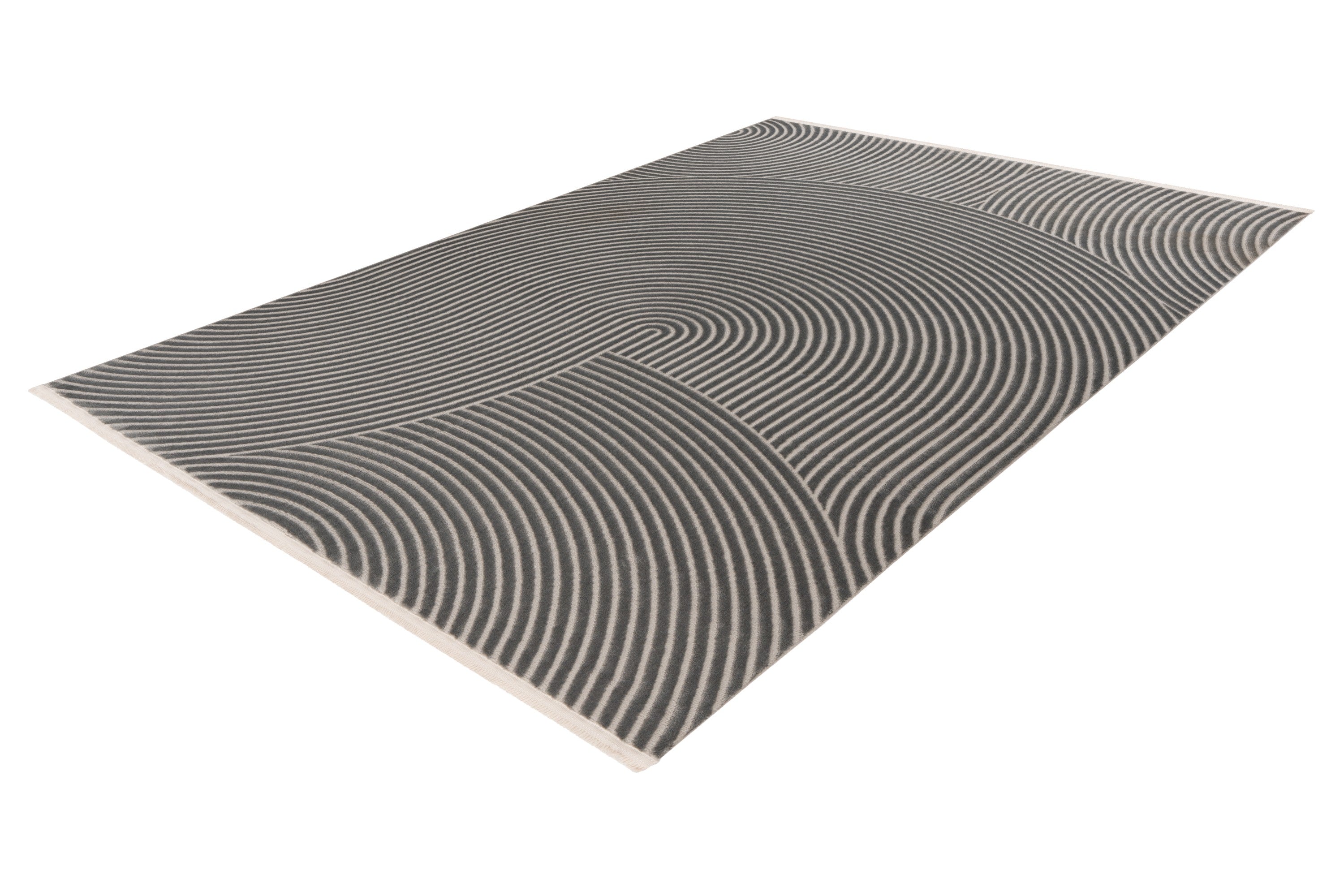 kayoom-stage-125-kurzflorteppich-11-mm-flor-2000-g-m-polypropylen-grau-bis-200x2 image 2