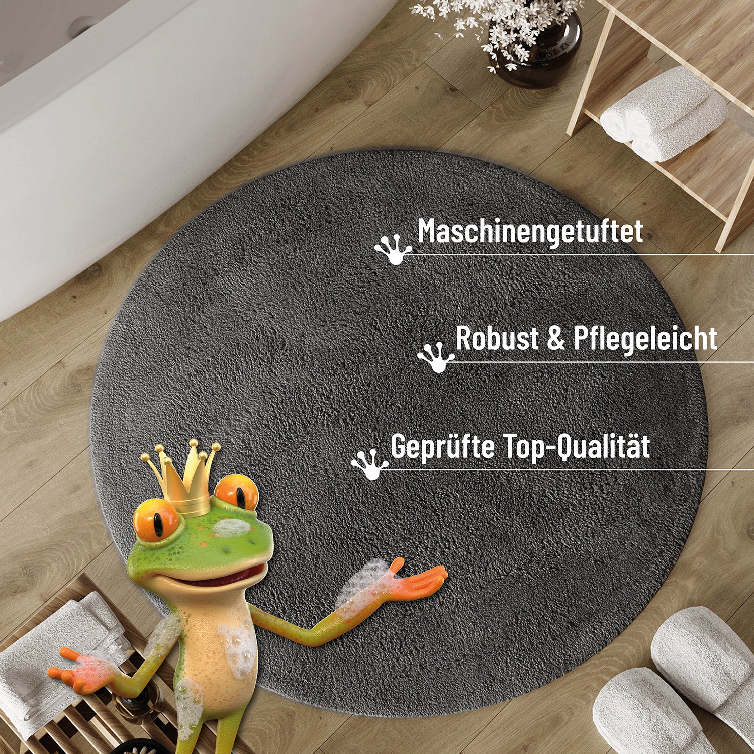 weconhome-basics-erik-badteppich-granit-grau-baumwolle image 5
