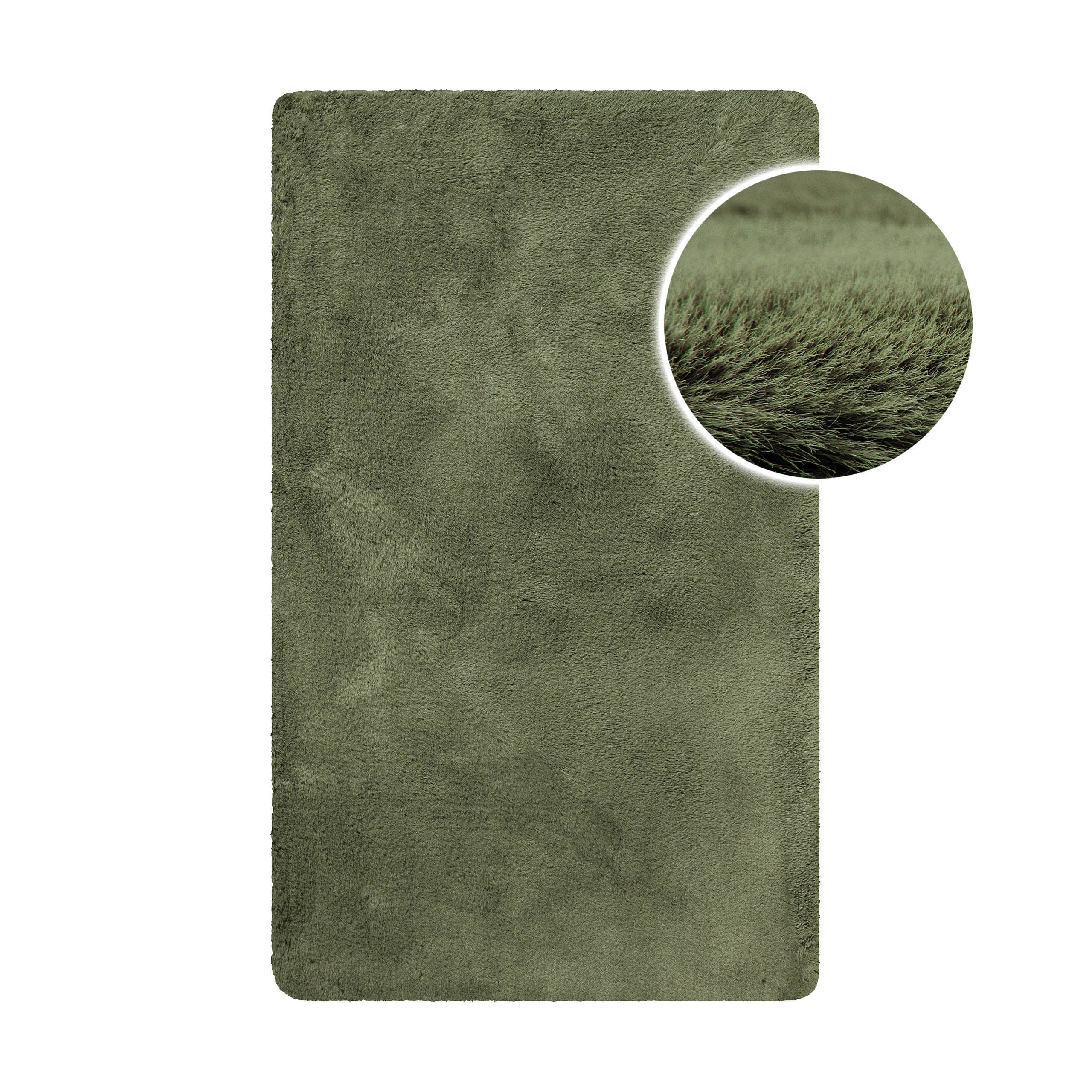 weconhome-basics-emil-badteppich-oliv-gr-n-rabbithair-look image 2