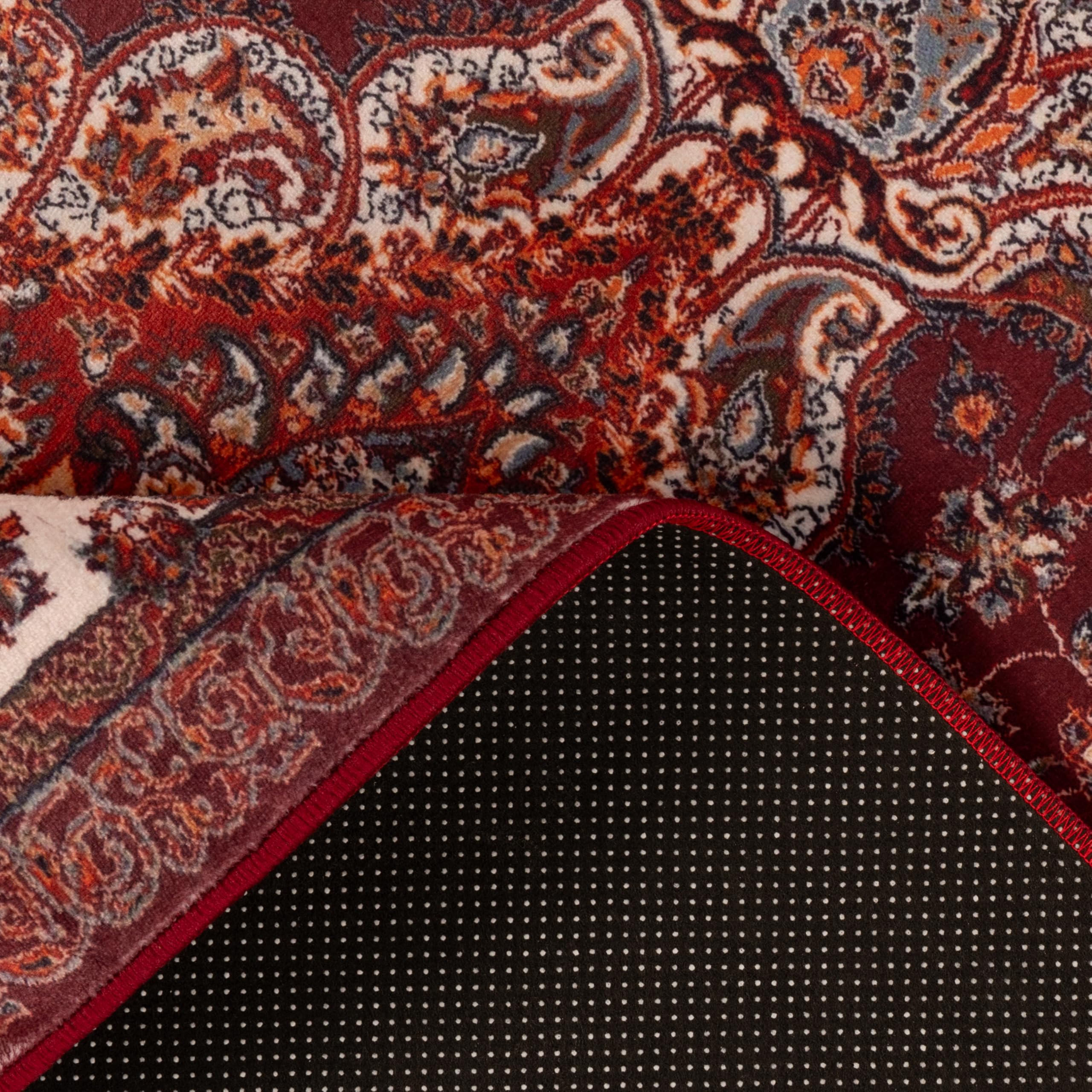 paco-home-passion-vintage-teppich-rot-orange-80x150-cm image 4