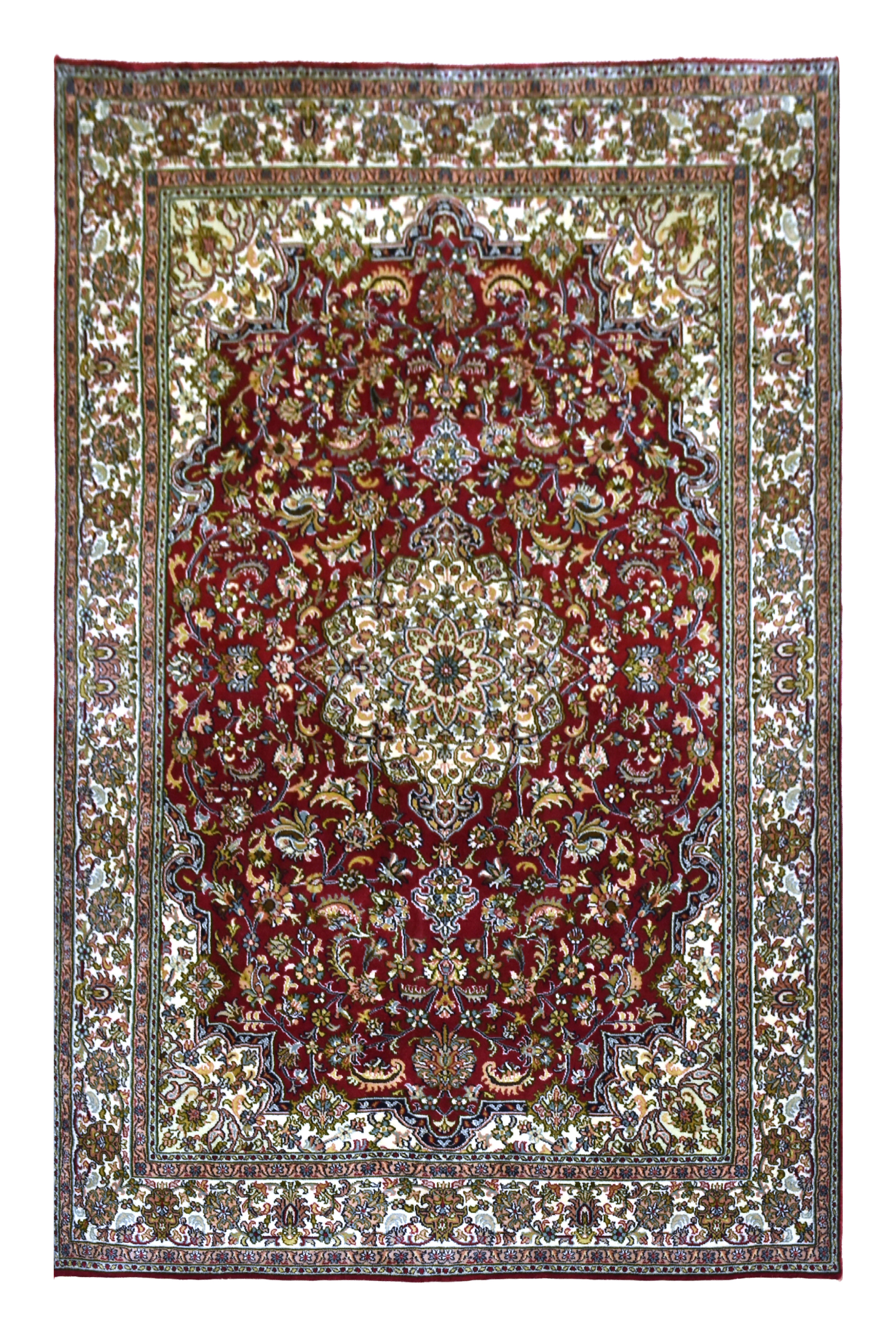kayoom-kashan-7252-multi-120-cm-x-180-cm-allover-teppich-im-klassischen-orient-d image 1