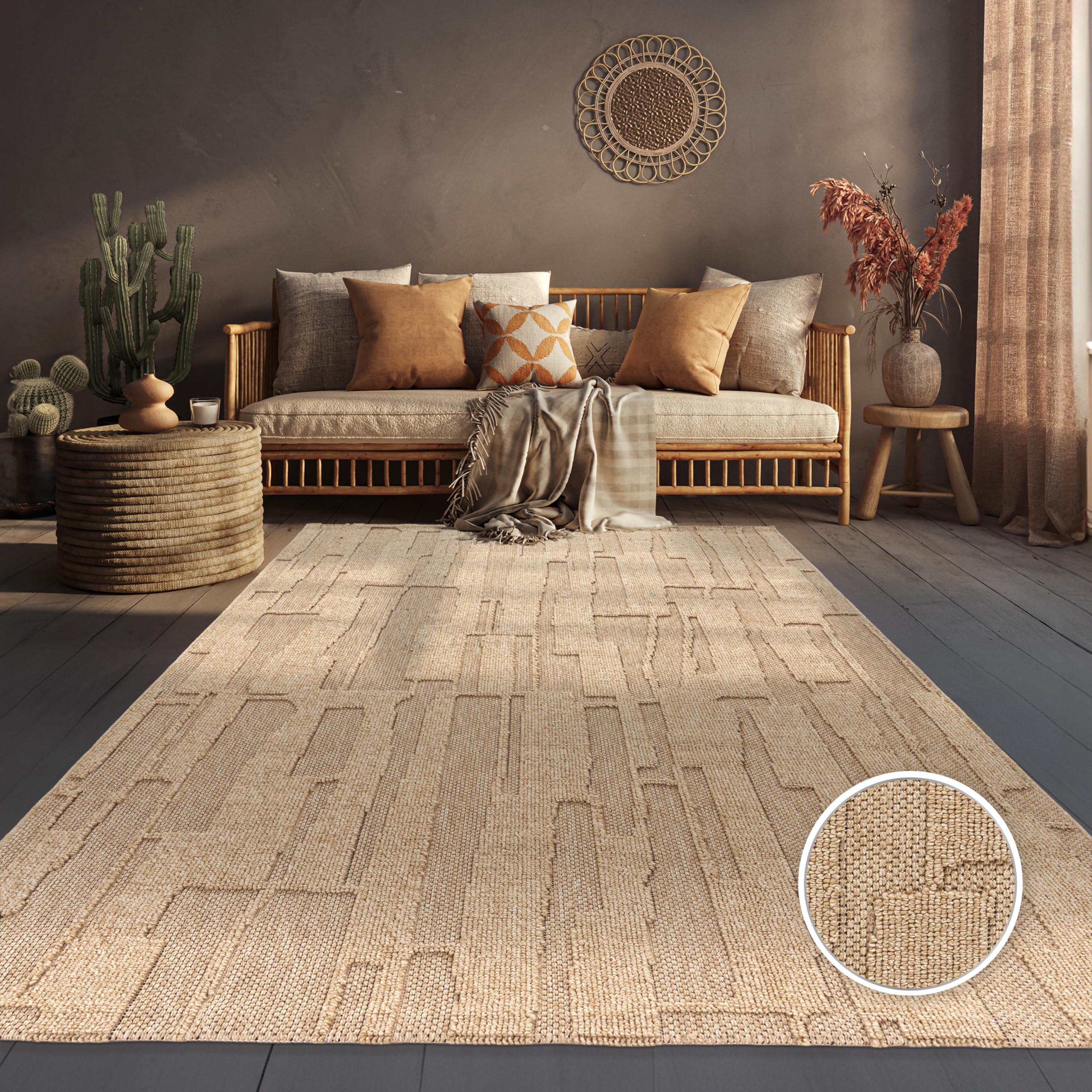 paco-home-aachen-outdoor-teppich-80x150-cm-beige-geometrisch-3d image 4
