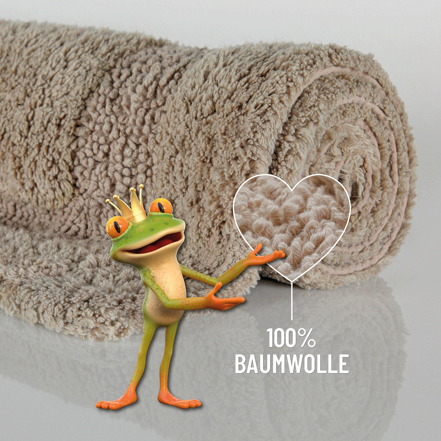 weconhome-basics-badteppich-knut-beige-100-baumwolle-20-mm-flor-getuftet-rutschh image 2