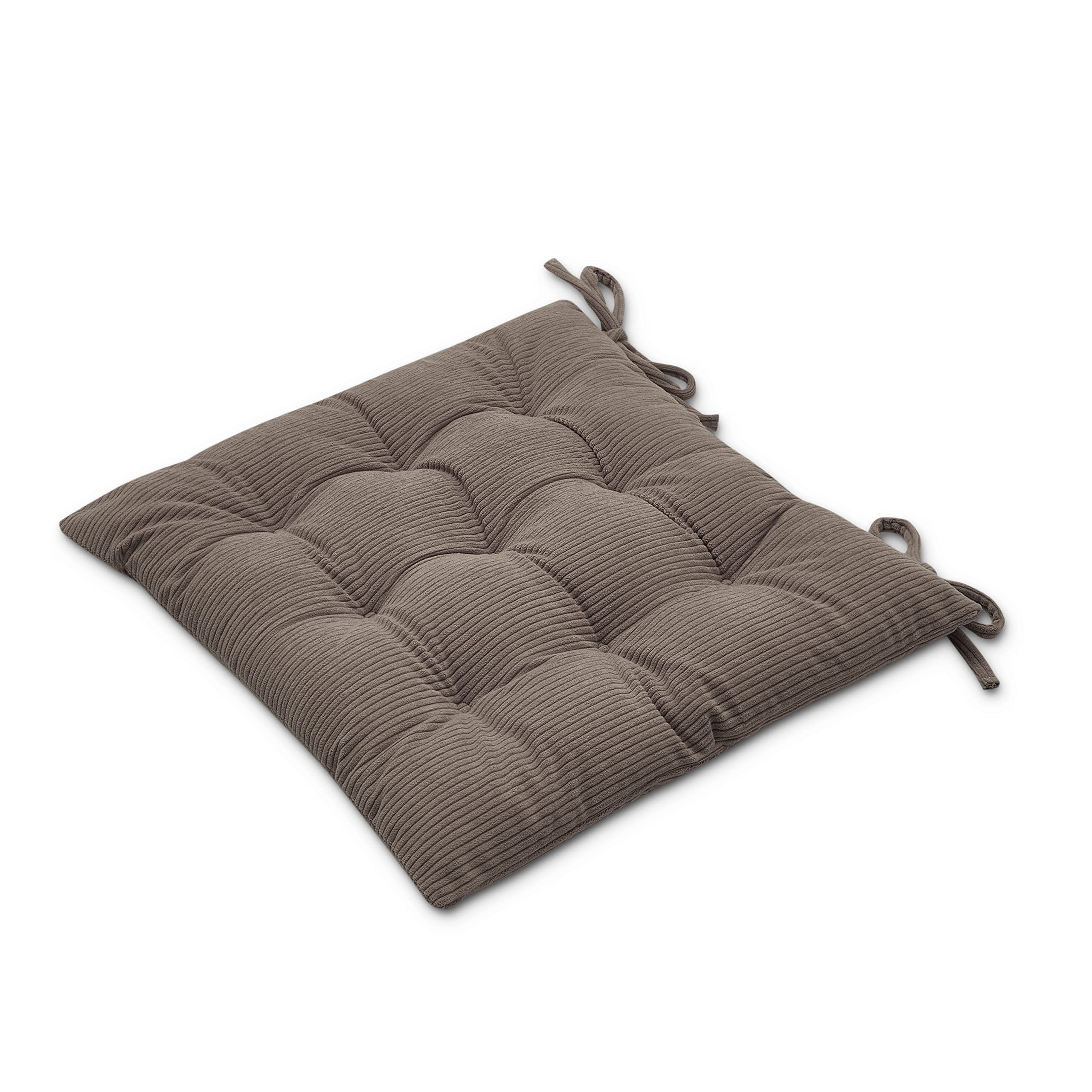 paco-home-sitzkissen-mit-befestigungsb-ndern-40x40-cm-stuhlkissen-indoor-2er-set-3 image 2