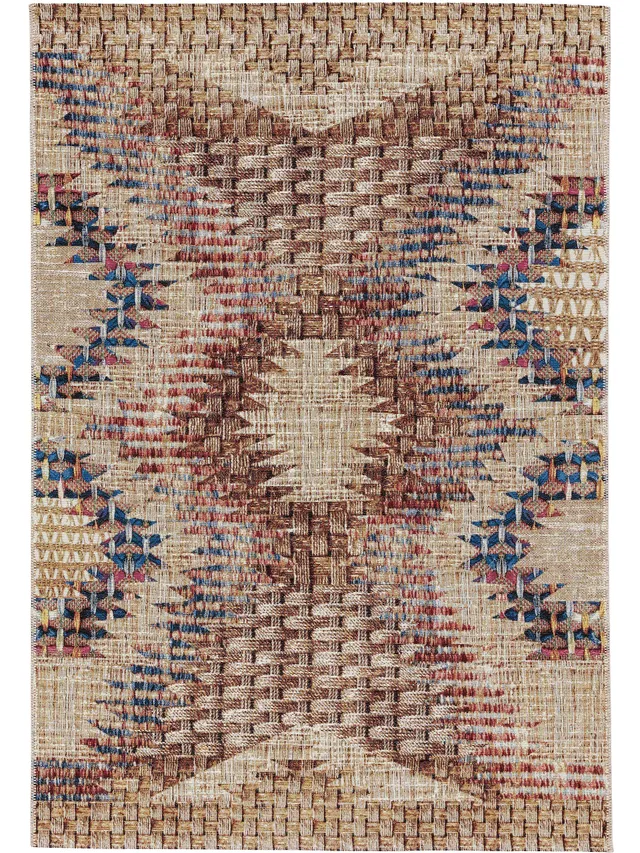 benuta-kenya-in-outdoor-teppich-multicolor-80x165-cm-wetterfester-kunstfaser-tep image 1