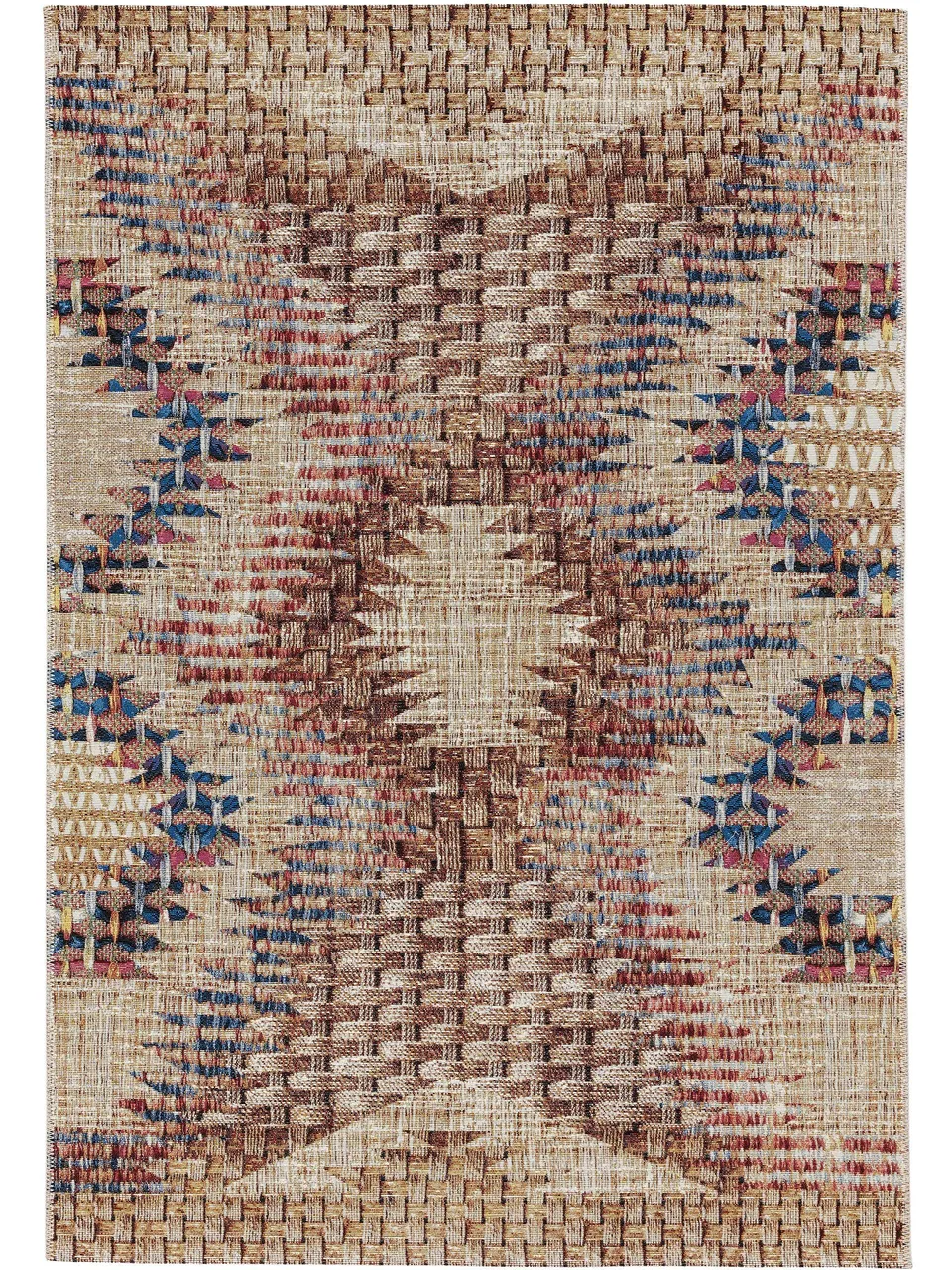 benuta-kenya-in-outdoor-teppich-multicolor-80x165-cm-wetterfester-kunstfaser-tep image 1