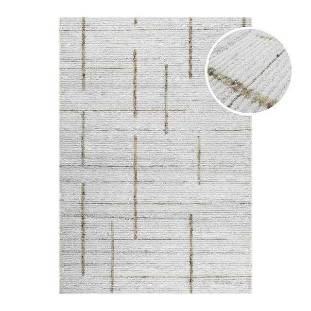 weconhome-hamptons-twentytwo-kurzflor-teppich-perl-wei image 1