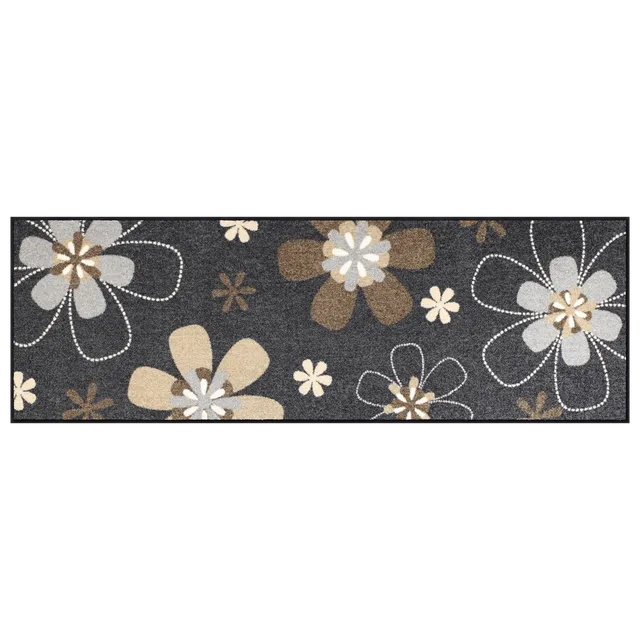salonloewe-florentina-teppich-60-x-180-cm-floral-braun-beige image 1