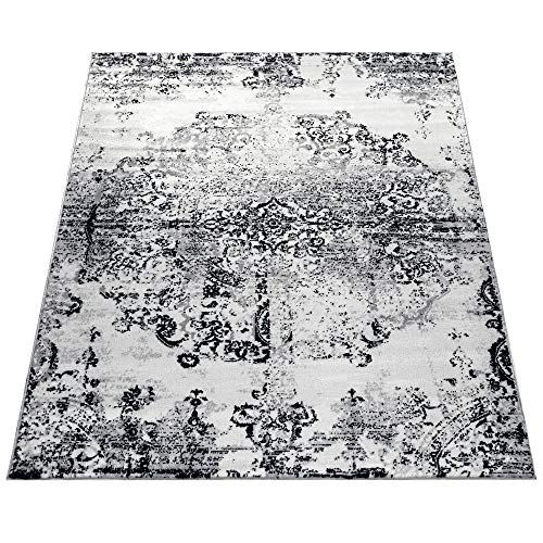 paco-home-designer-teppich-vintage-ornamente-schwarz-wei-60x100-cm image 8