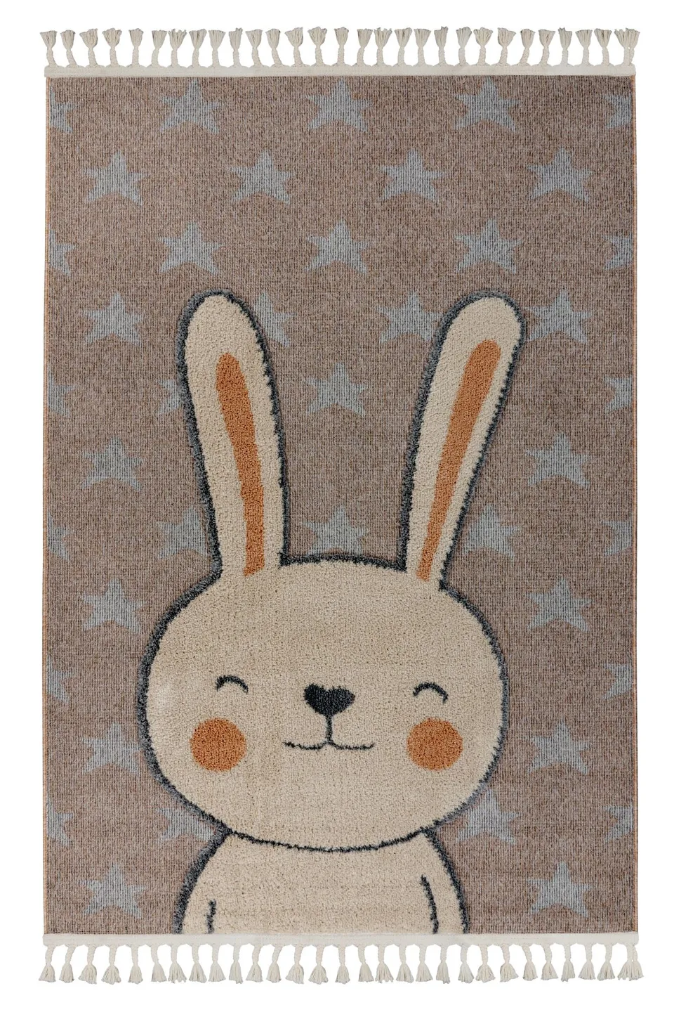 kayoom-modena-415-kinderzimmerteppich-beige-kurzflor-9-mm-polypropylen-2200-g-m image 1