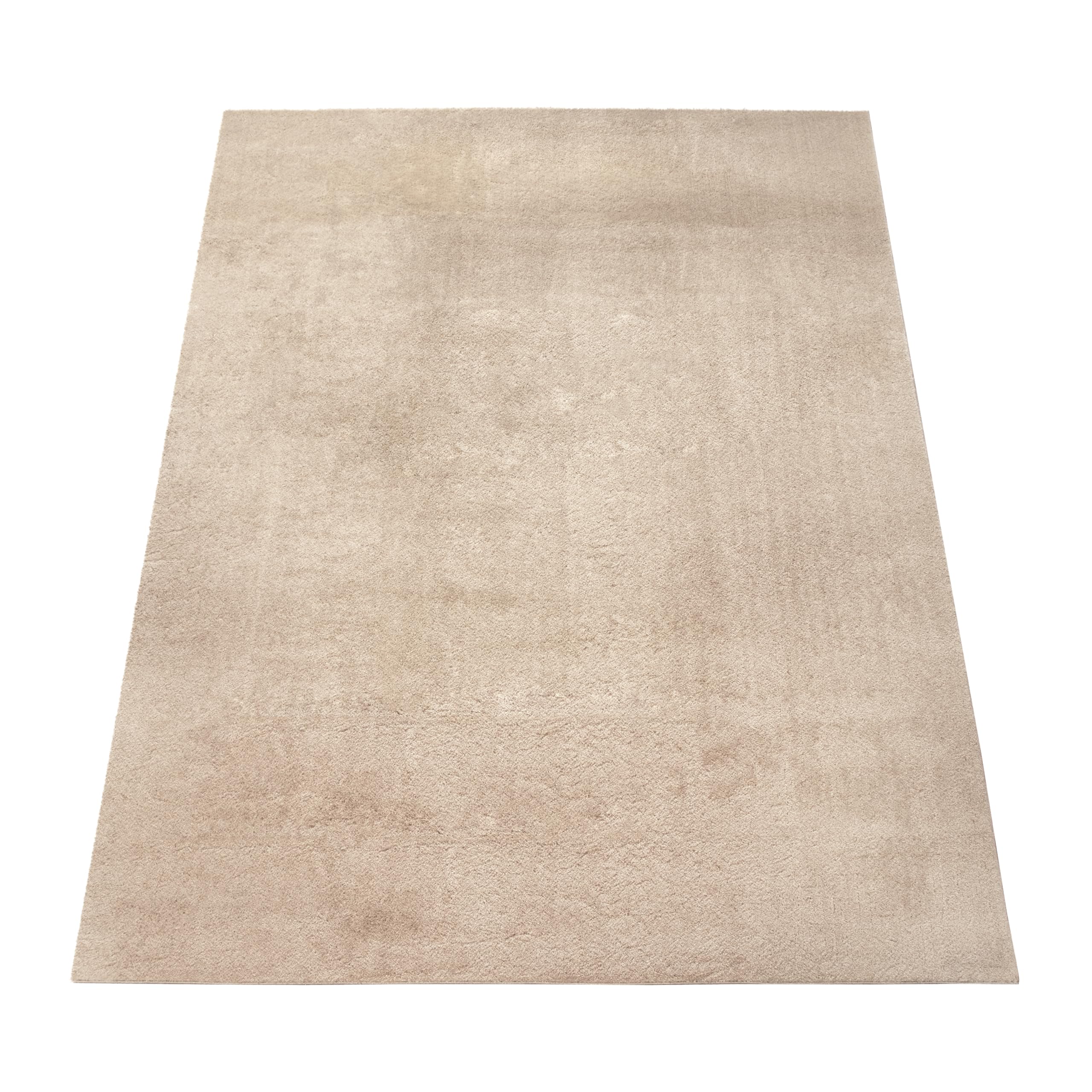 paco-home-style-teppich-beige-160x220-cm-kurzflor-rutschfest image 5