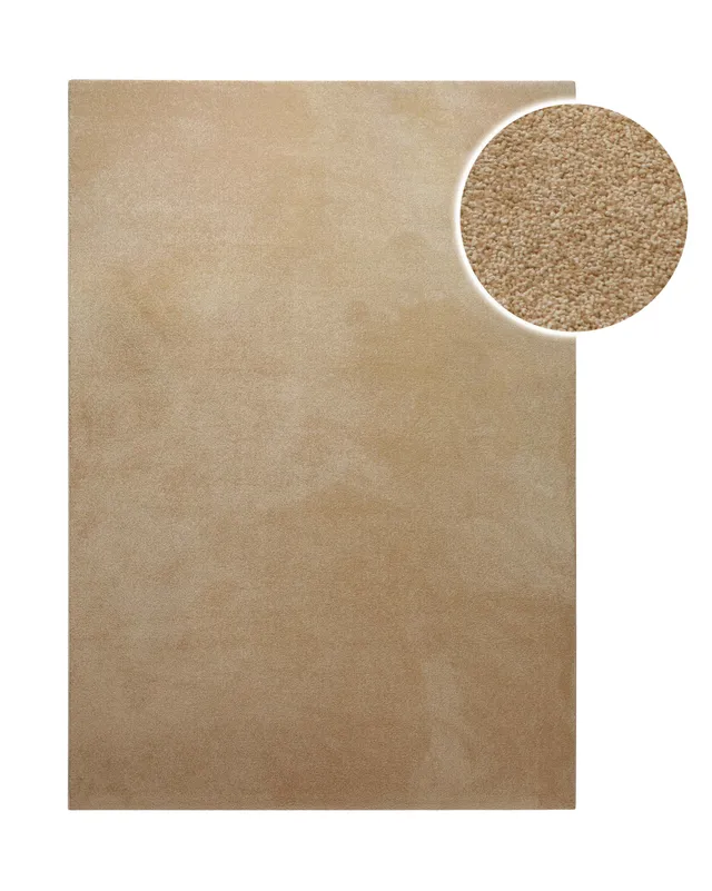 weconhome-basics-kurzflorteppich-freja-sand-beige image 1