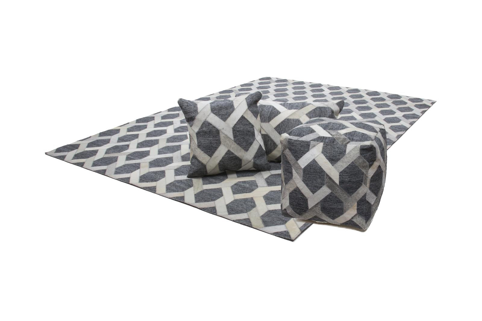 kayoom-chimera-pouf-125-handgefertigter-leder-sitzkissen-elfenbein image 5