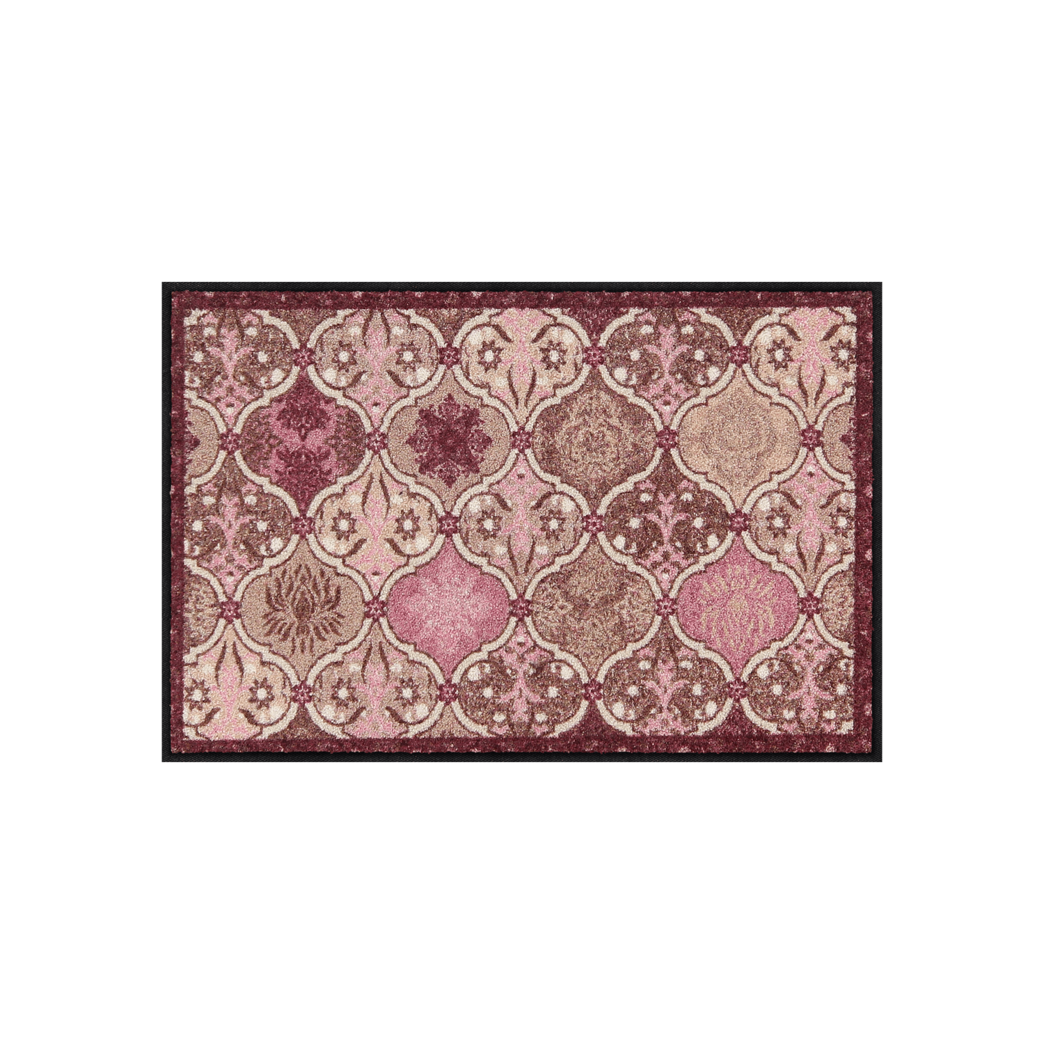 salonloewe-junis-rose-eingangsmatte-50-x-75-cm-ros-farbton-waschbar image 1