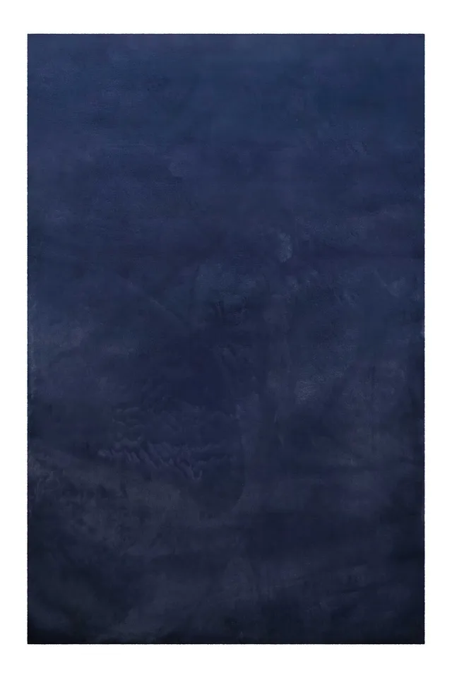 homie-living-vita-kunstfell-teppich-dunkelblau-flauschig image 1