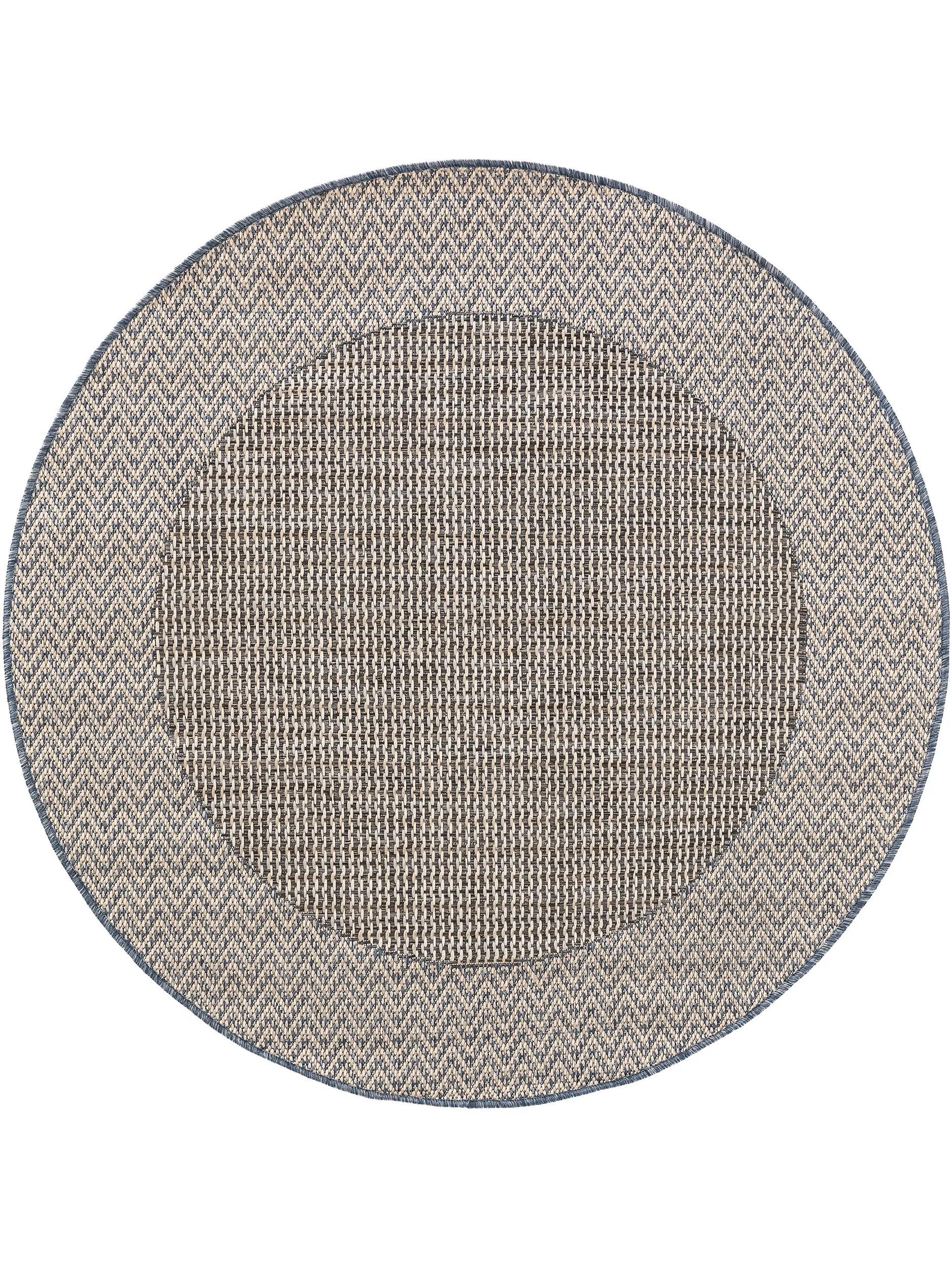 benuta-nest-teppich-river-kunstfaser-beige-blau-130x130-cm-rund-outdoor-geeignet image 3