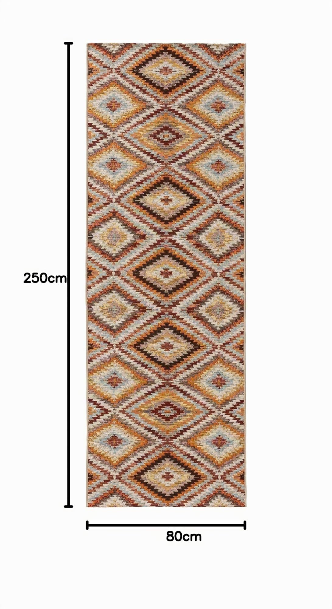 benuta-nest-artis-outdoor-teppich-multicolor-80x250-cm-abstrakt image 2
