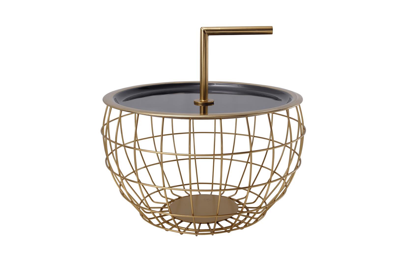 kayoom-beistelltisch-art-deco-555-metall-rund-art-d-co-design-vielseitig-einsetz image 1