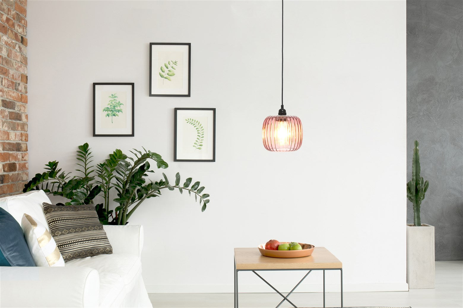 kayoom-spark-claudia-125-h-ngelampe-glas-retro-charme image 2
