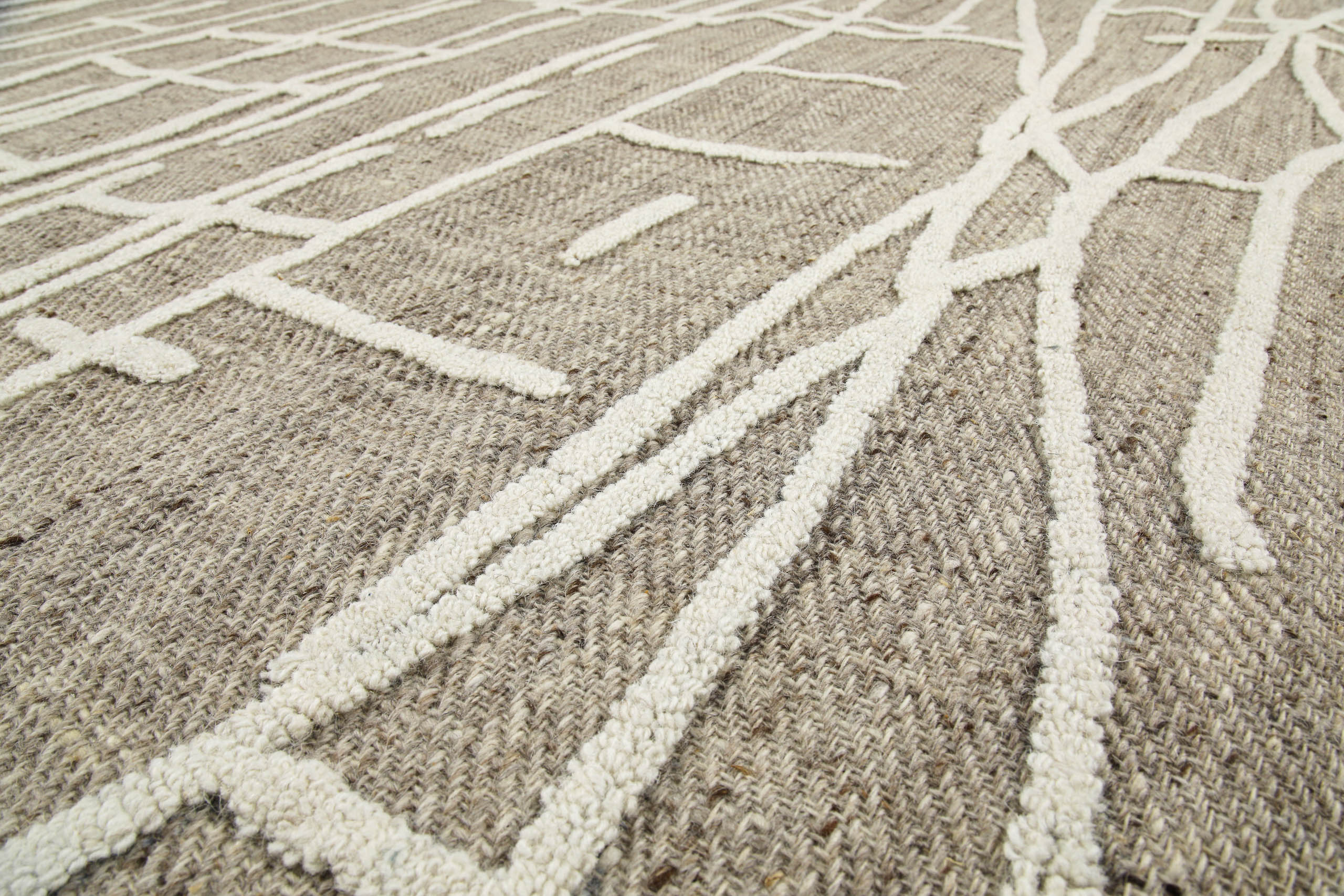 weconhome-hamptons-twentyfive-teppich-rund-taupe-meliert image 4