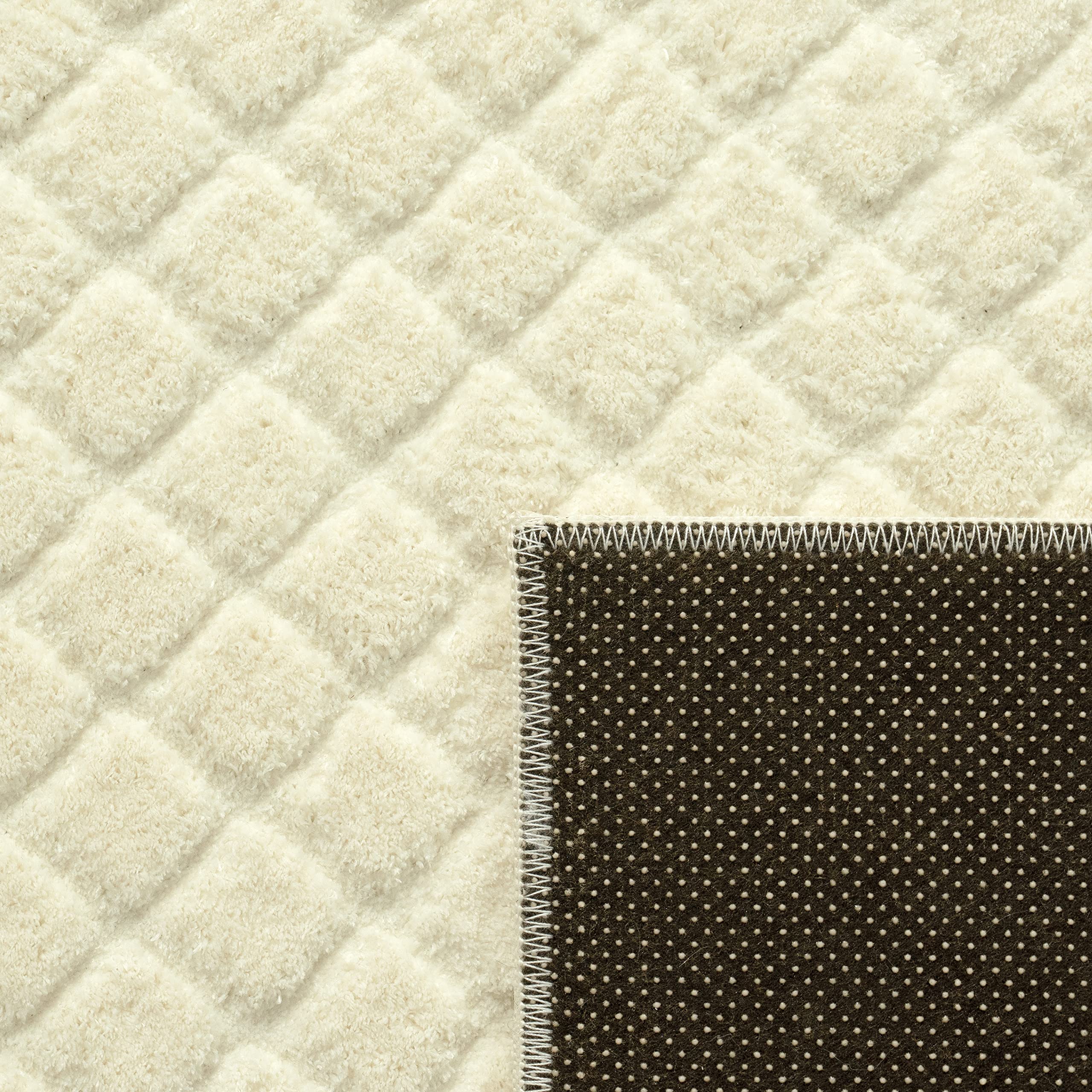 paco-home-metro-teppich-creme-120x160-cm-rauten-3d image 5