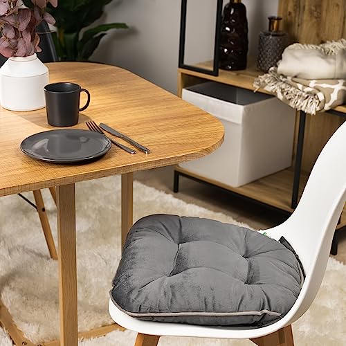 paco-home-sitzkissen-mit-befestigungsb-ndern-40x40-cm-stuhlkissen-indoor-2er-set-11 image 8