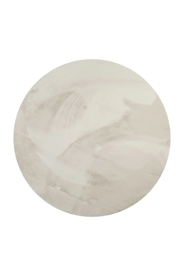 weconhome-basics-anna-teppich-rund-creme-beige-hochflor image 1
