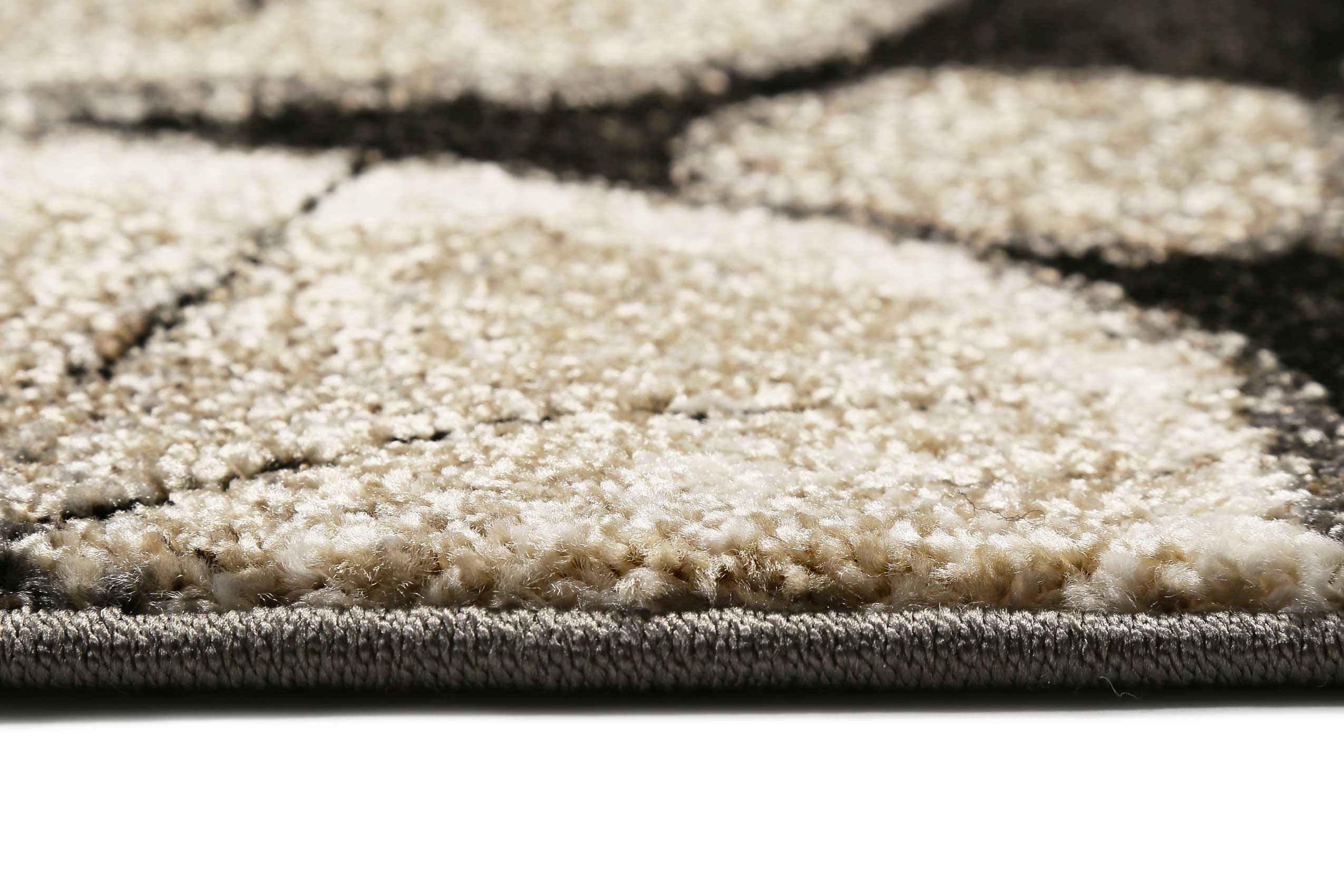 weconhome-kurzflor-webteppich-logs-holzbraun-schwarz-13-mm image 4