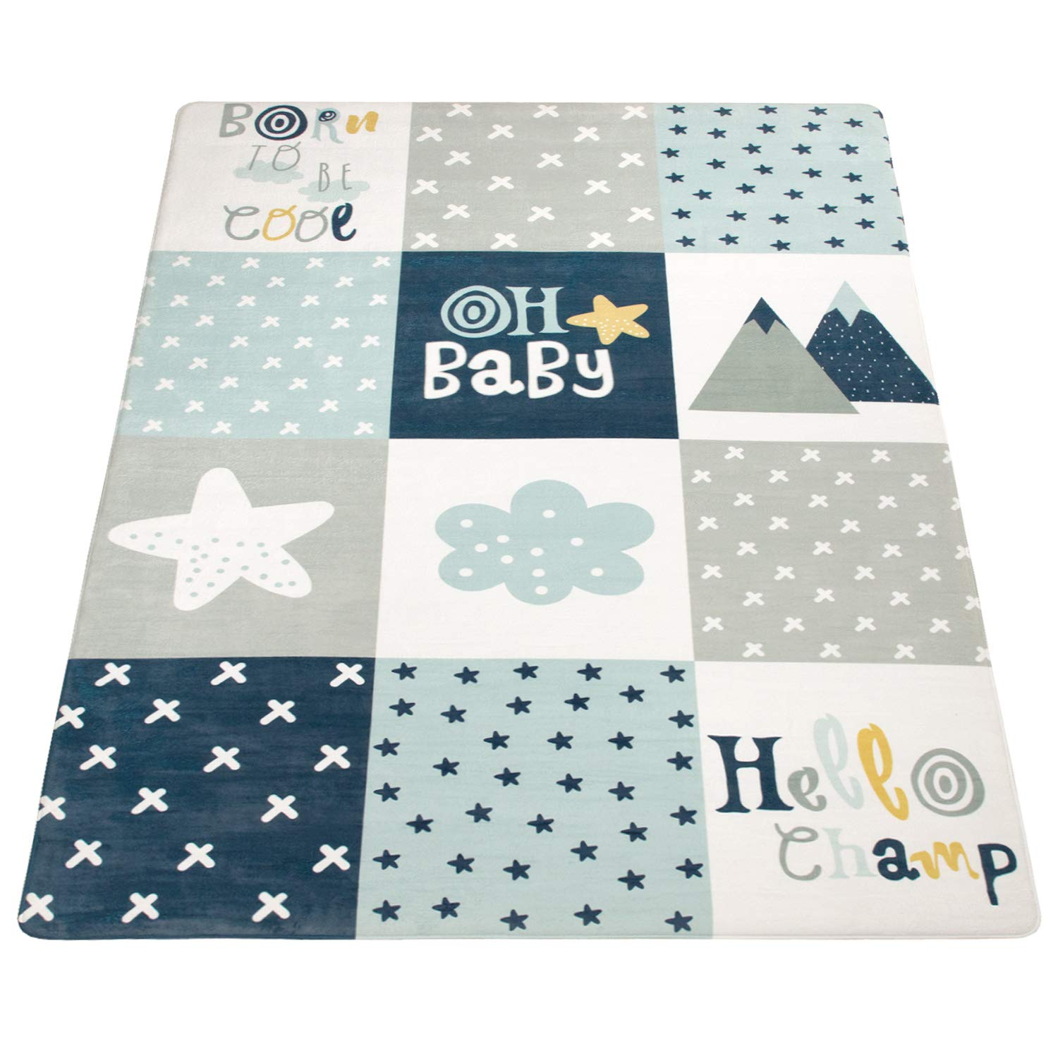 paco-home-ela-kinderteppich-rund-150-cm-grau-blau-wei image 7