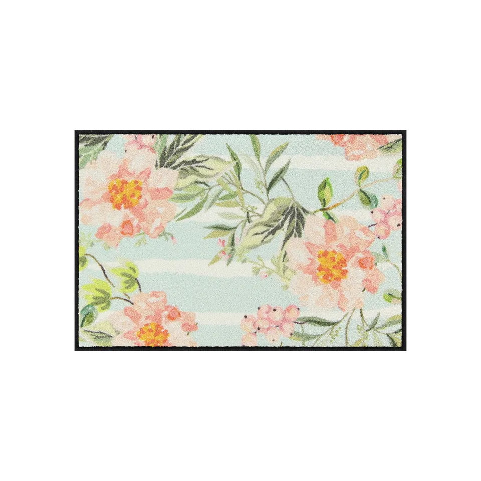 salonloewe-floral-stripes-blue-eingangsmatte-50-x-75-cm image 1
