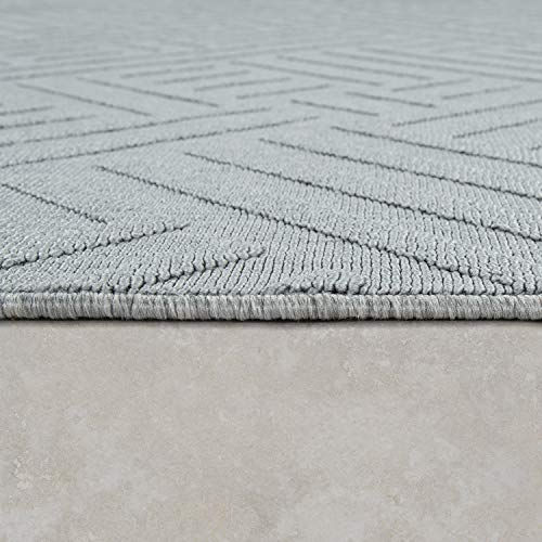 paco-home-outdoor-teppich-orient-3d-grau-200x290-cm-flachgewebe image 8