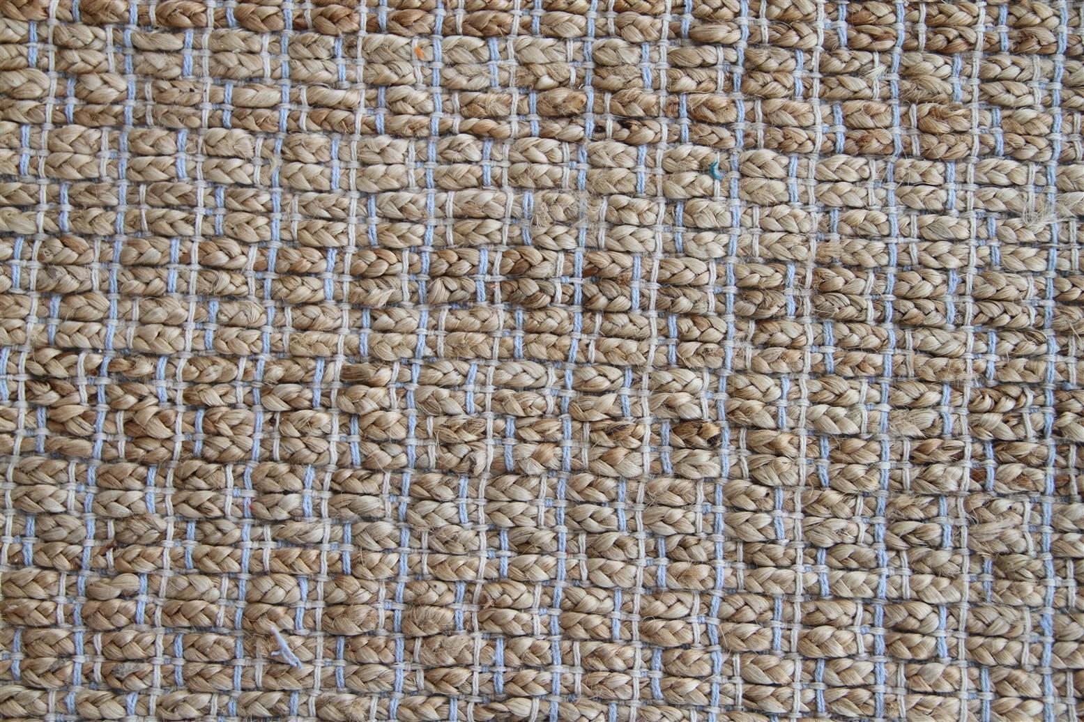 kayoom-chess-310-naturteppich-flachflorteppich-aus-baumwolle-und-jute image 2