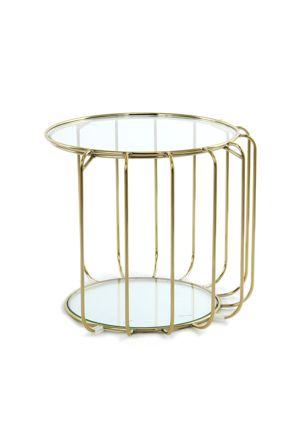 kayoom-beistelltisch-shirley-110-offener-couchtisch-mit-metallgestell-und-glaspl image 4
