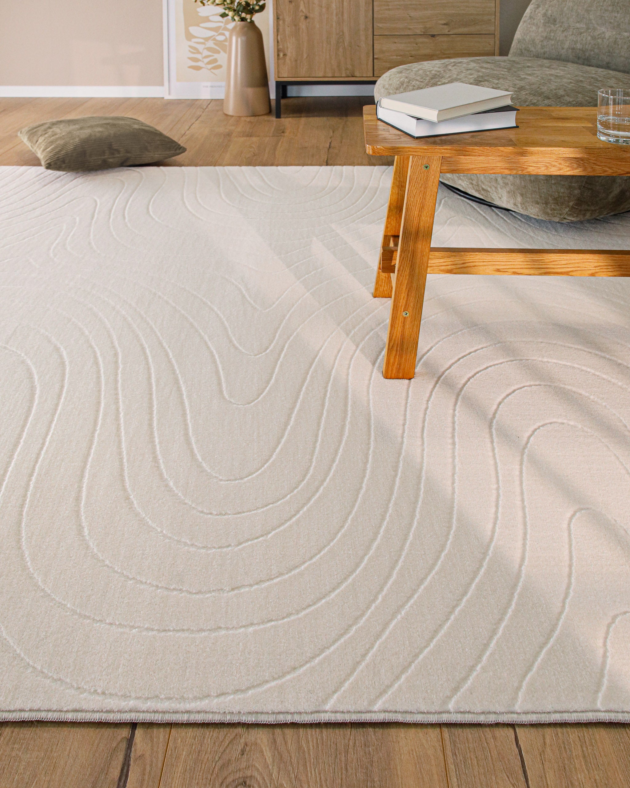 weconhome-kurzflorteppich-nuuk-flow-in-creme-wei-getufteter-naturfaser-teppich-m image 7