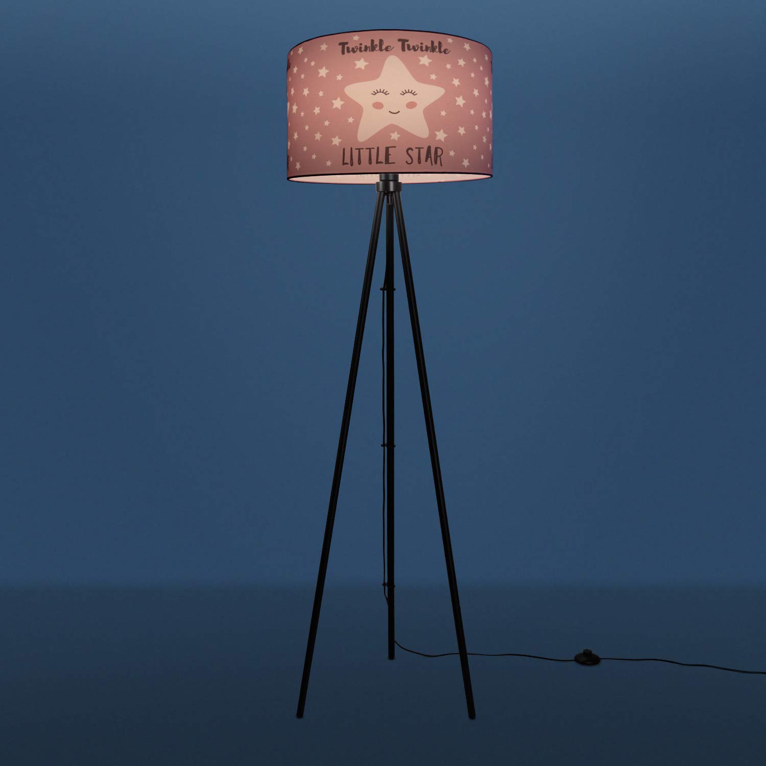 paco-home-volta-kinder-stehlampe-stern-pink-45-5-cm-e27 image 3
