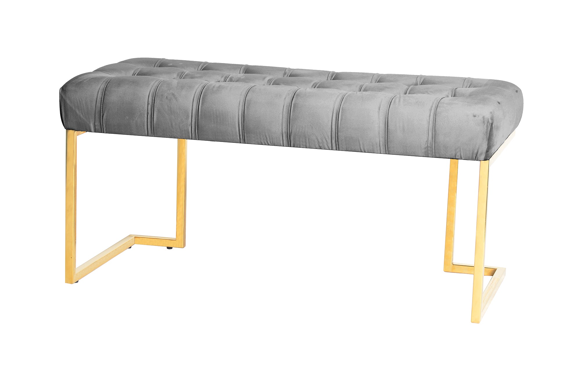 kayoom-sitzbank-rarity-225-samtbezug-polyester-zierkn-pfe-goldenes-metallgestell image 2