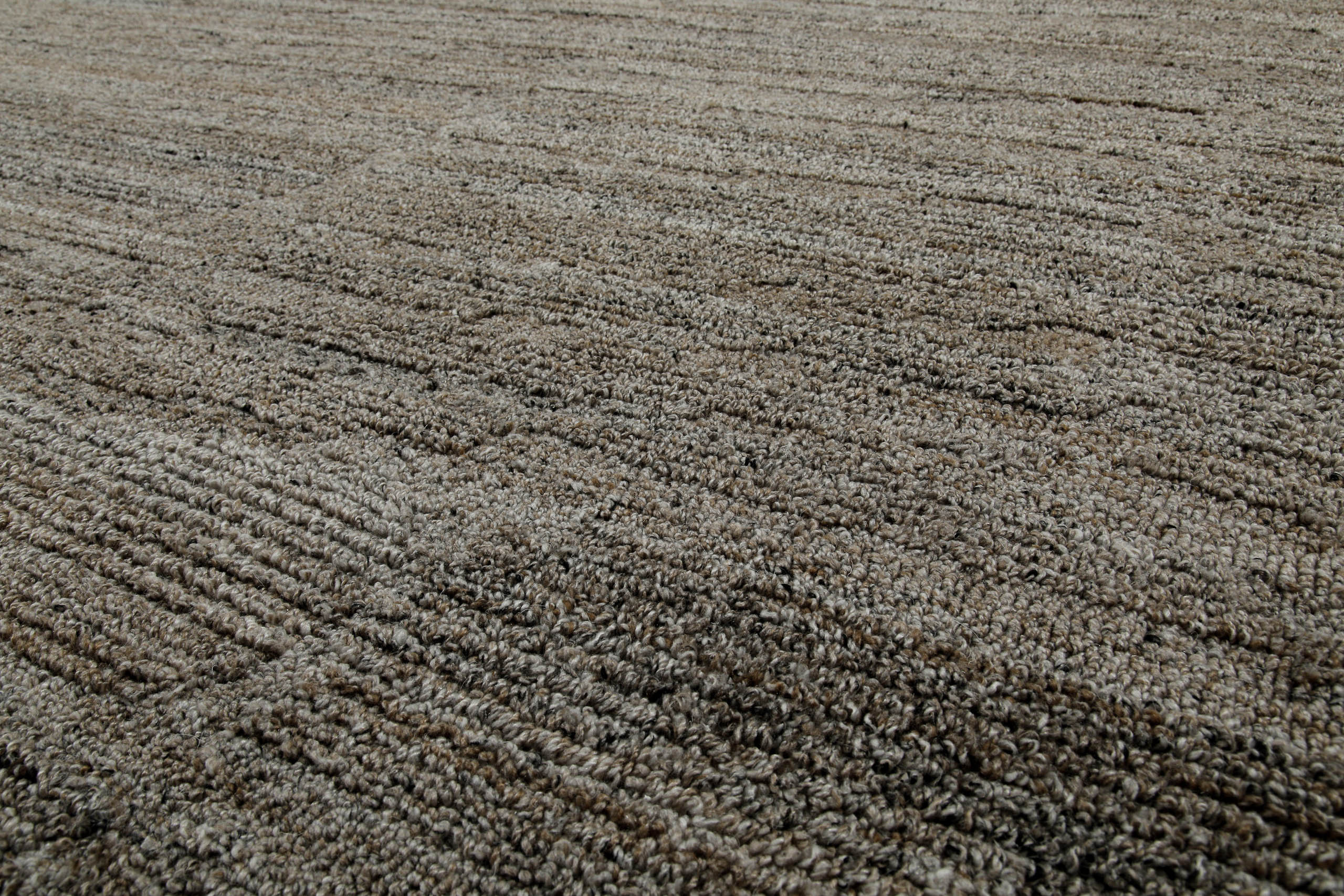 weconhome-kurzflor-teppich-rund-grau-braun-meliert-hamptons-eighteen image 6