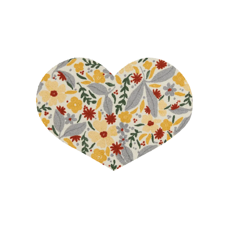 salonloewe-forever-yours-shape-62-x-85-cm-herzf-rmige-fu-matte-mit-floralem-must image 1