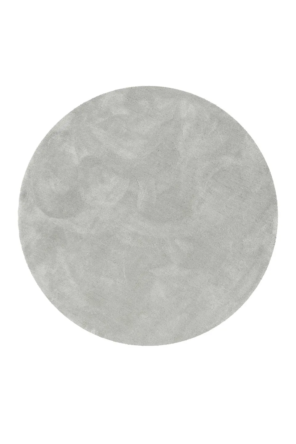 weconhome-basics-emilia-hochflor-teppich-rund-hellgrau image 1